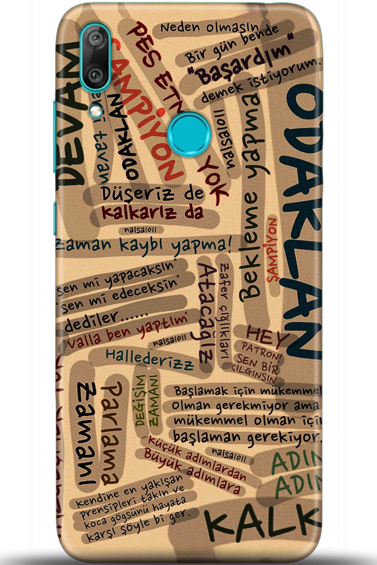 Huawei Y7 2019 Uyumlu Kılıf HD Baskılı Kılıf - Followed Institution 5586