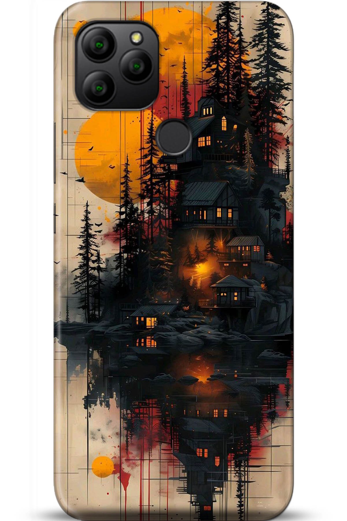 General Mobile GM 21 Uyumlu Kılıf HD Baskılı Kılıf - Followed Institution 5292