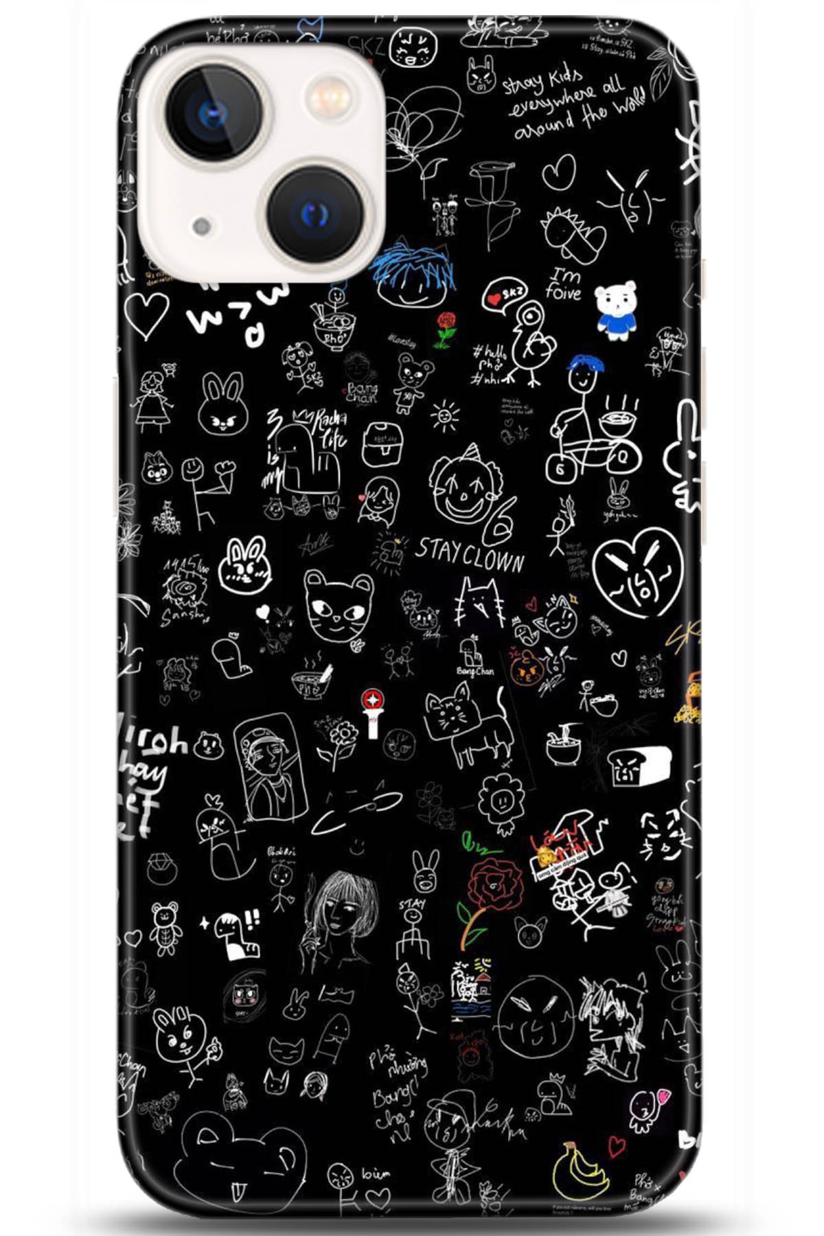 Apple iPhone 13 Uyumlu Kılıf HD Baskılı Kılıf - Followed Institution 5143