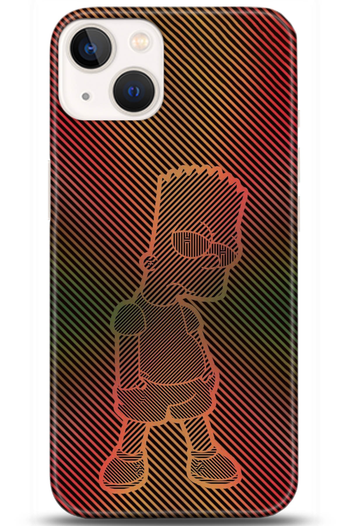 Apple iPhone 13 Uyumlu Kılıf HD Baskılı Kılıf - Followed Institution 5147