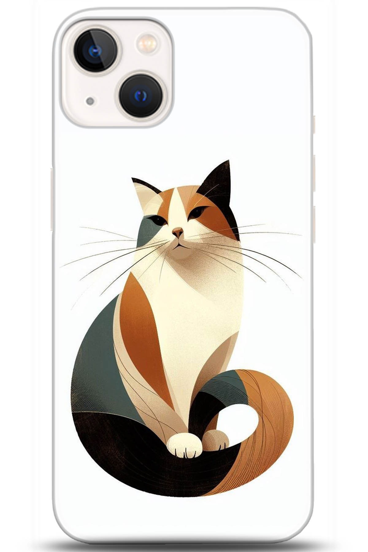 Apple iPhone 13 Uyumlu Kılıf HD Baskılı Kılıf - Followed Institution 5213