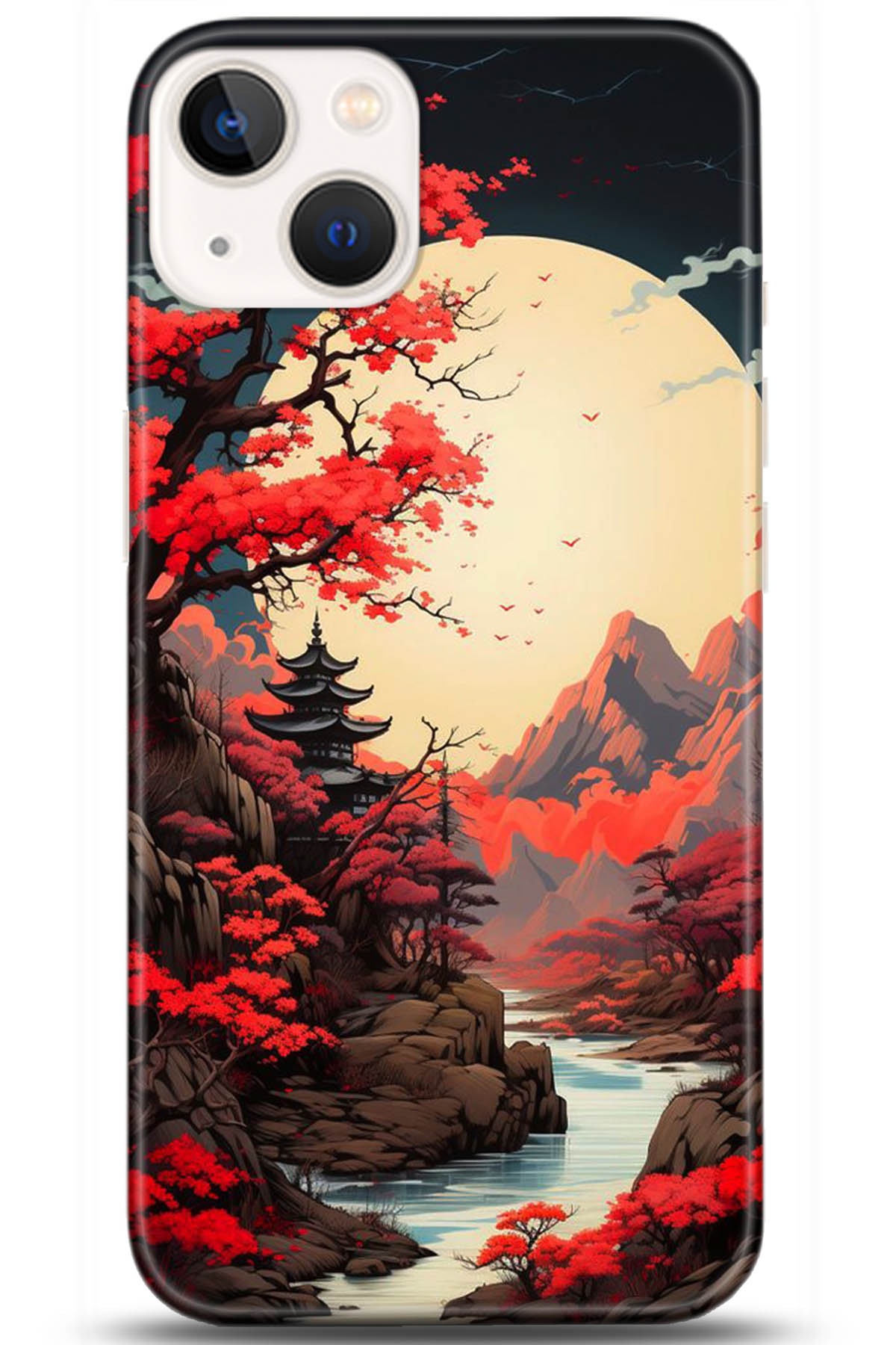 Apple iPhone 13 Uyumlu Kılıf HD Baskılı Kılıf - Followed Institution 5242