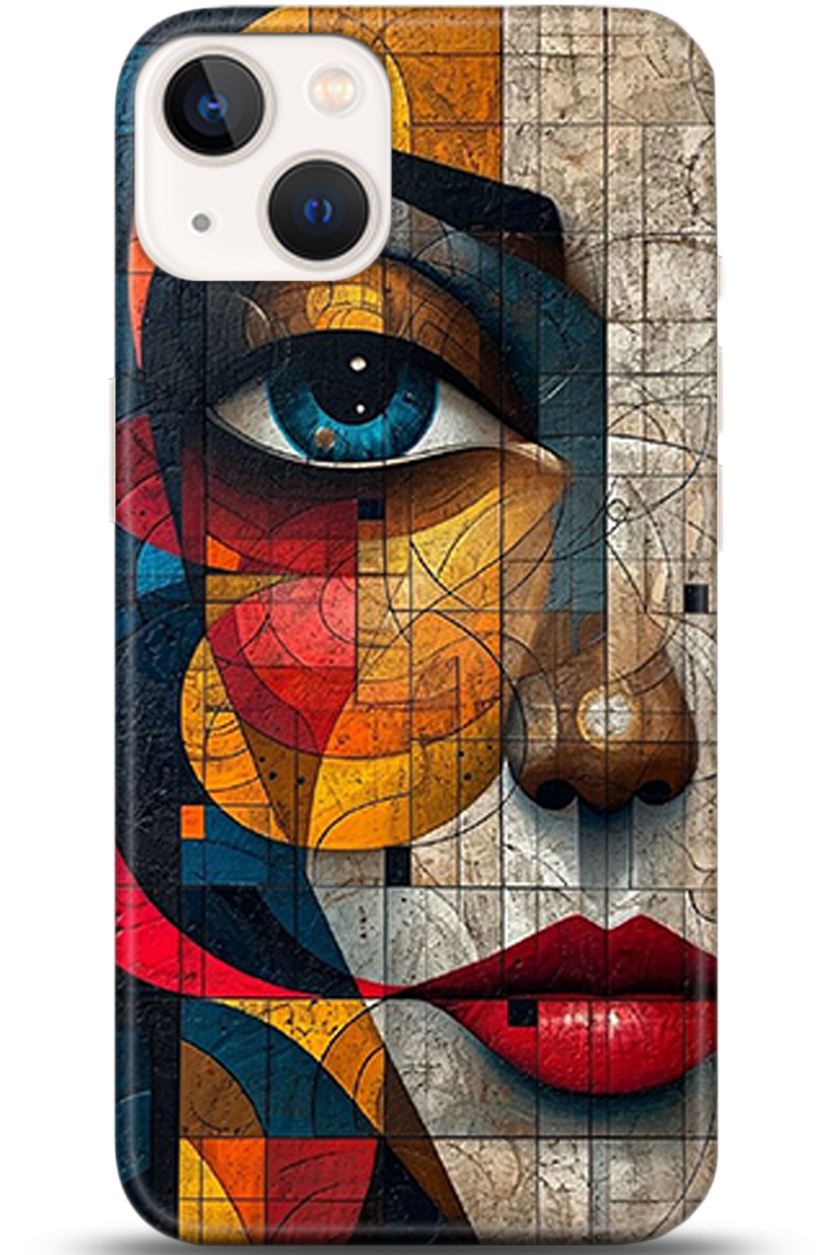 Apple iPhone 13 Uyumlu Kılıf HD Baskılı Kılıf - Followed Institution 5366