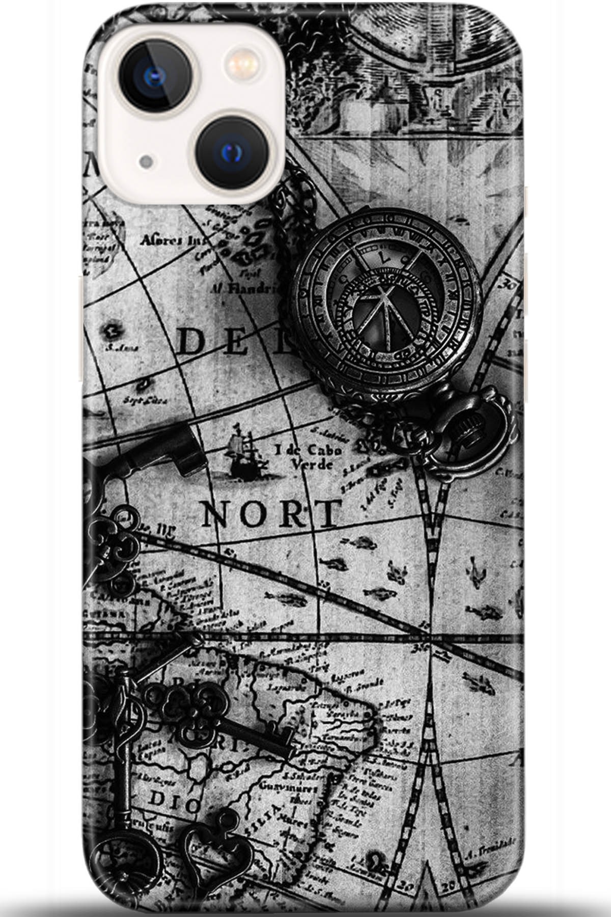 Apple iPhone 13 Uyumlu Kılıf HD Baskılı Kılıf - Followed Institution 5381