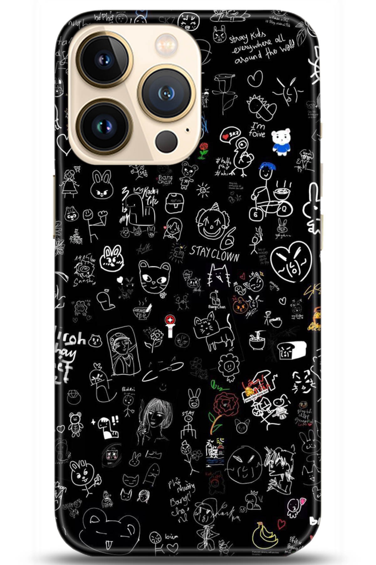 Apple iPhone 13 Pro Uyumlu Kılıf HD Baskılı Kılıf - Followed Institution 5143