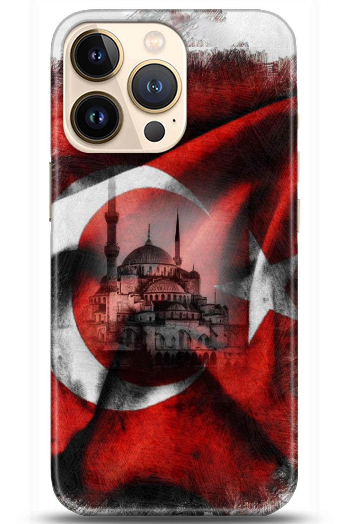 Apple iPhone 13 Pro Uyumlu Kılıf HD Baskılı Kılıf - Followed Institution 5178