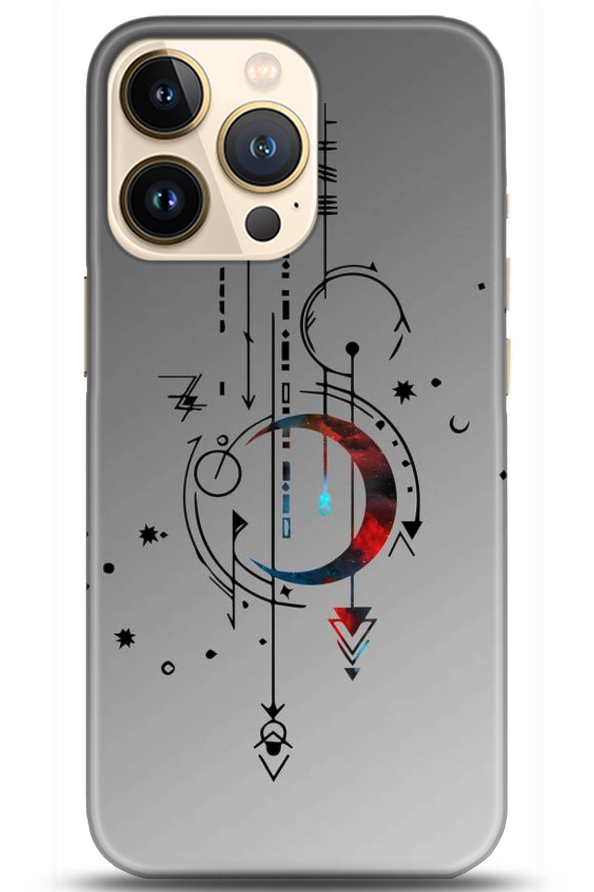 Apple iPhone 13 Pro Uyumlu Kılıf HD Baskılı Kılıf - Followed Institution 5182