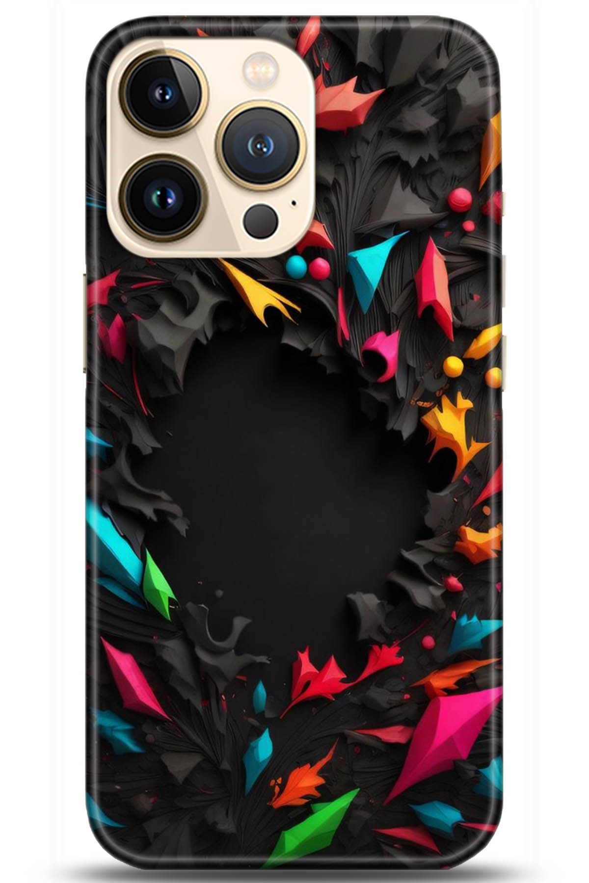 Apple iPhone 13 Pro Uyumlu Kılıf HD Baskılı Kılıf - Followed Institution 5253