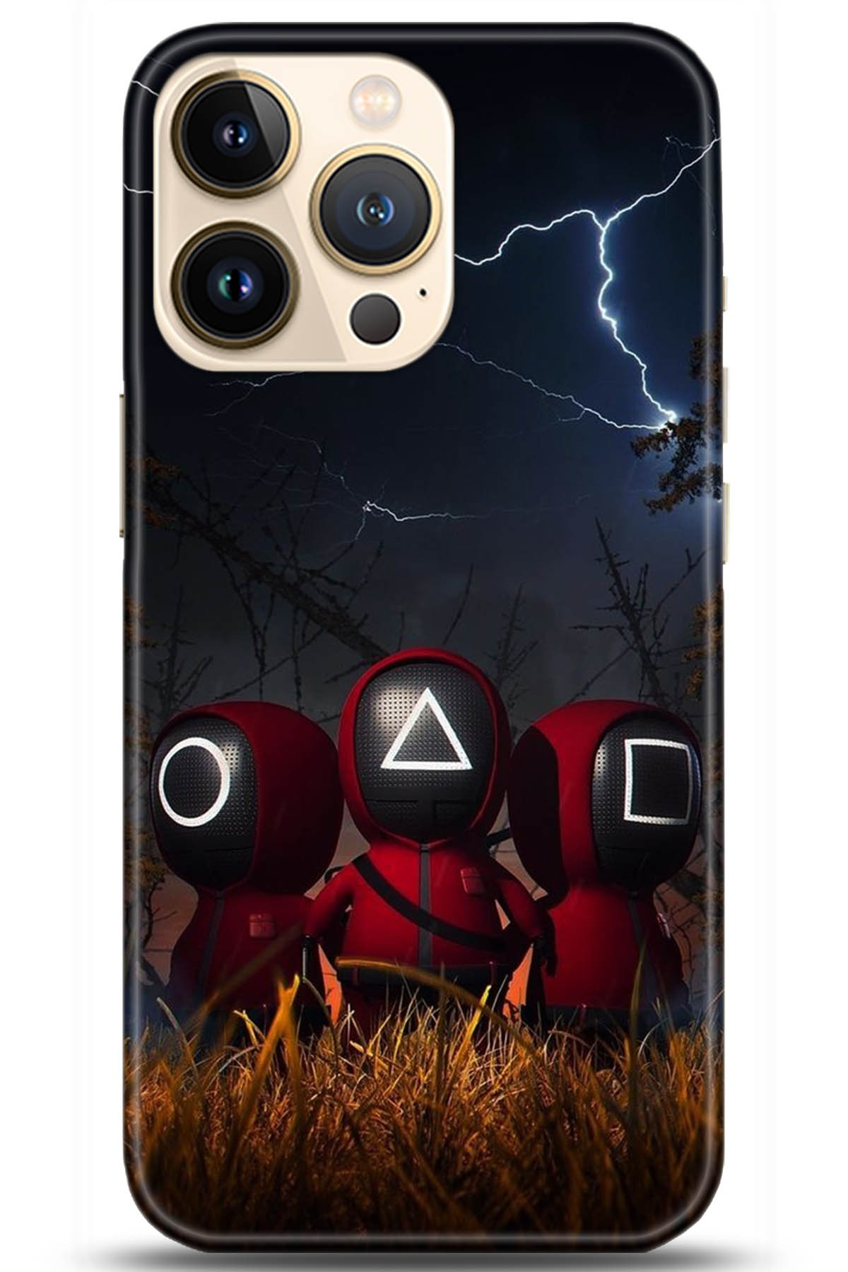 Apple iPhone 13 Pro Uyumlu Kılıf HD Baskılı Kılıf - Followed Institution 5290