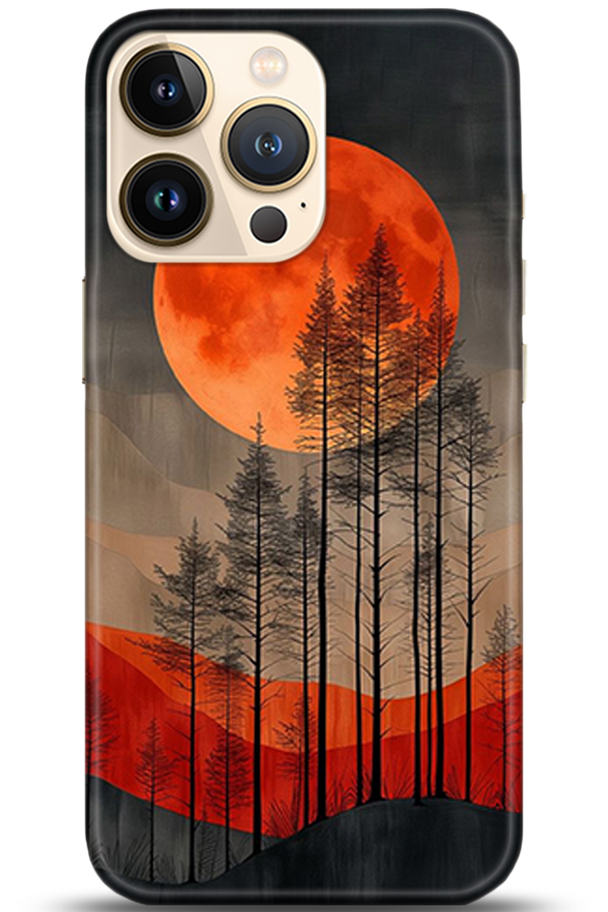 Apple iPhone 13 Pro Uyumlu Kılıf HD Baskılı Kılıf - Followed Institution 5370