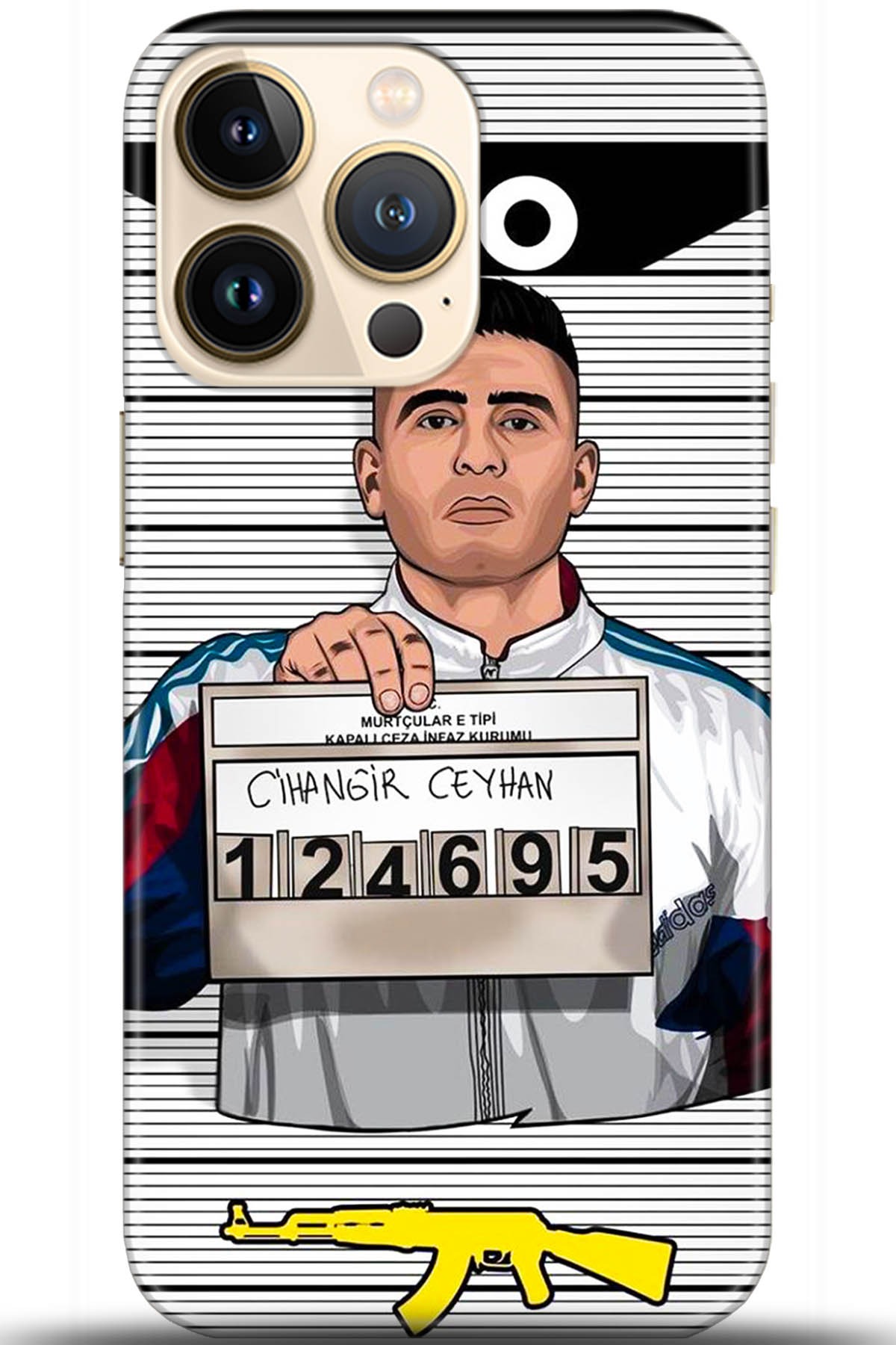 Apple iPhone 13 Pro Uyumlu Kılıf HD Baskılı Kılıf - Followed Institution 5411