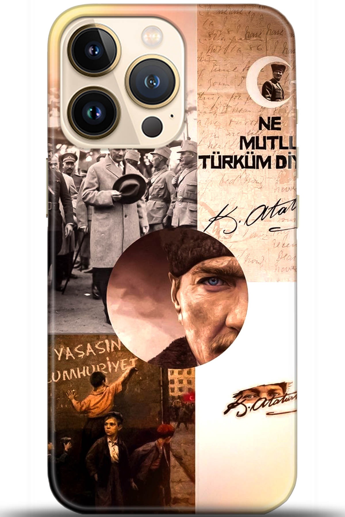 Apple iPhone 13 Pro Uyumlu Kılıf HD Baskılı Kılıf - Followed Institution 5675