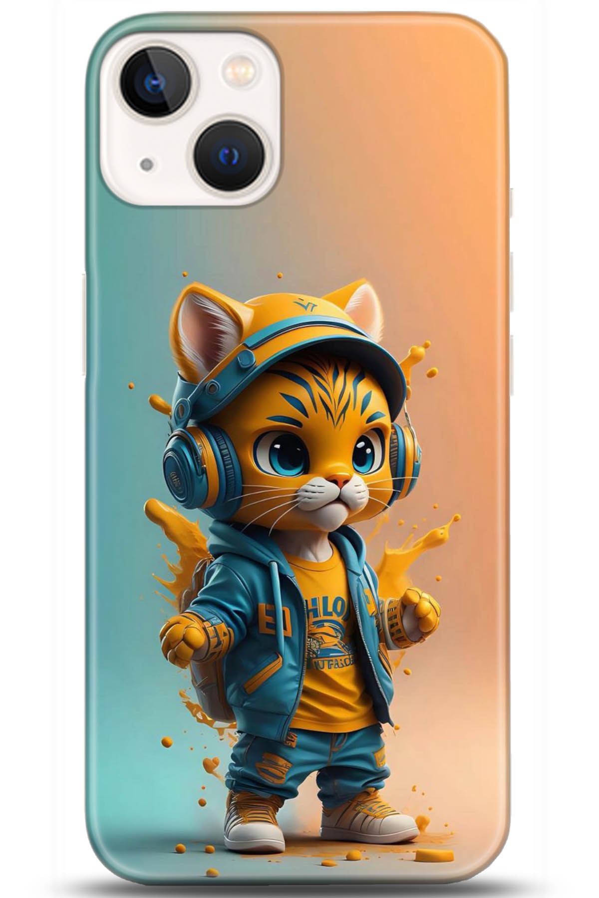 Apple iPhone 13 Mini Uyumlu Kılıf HD Baskılı Kılıf - Followed Institution 5101