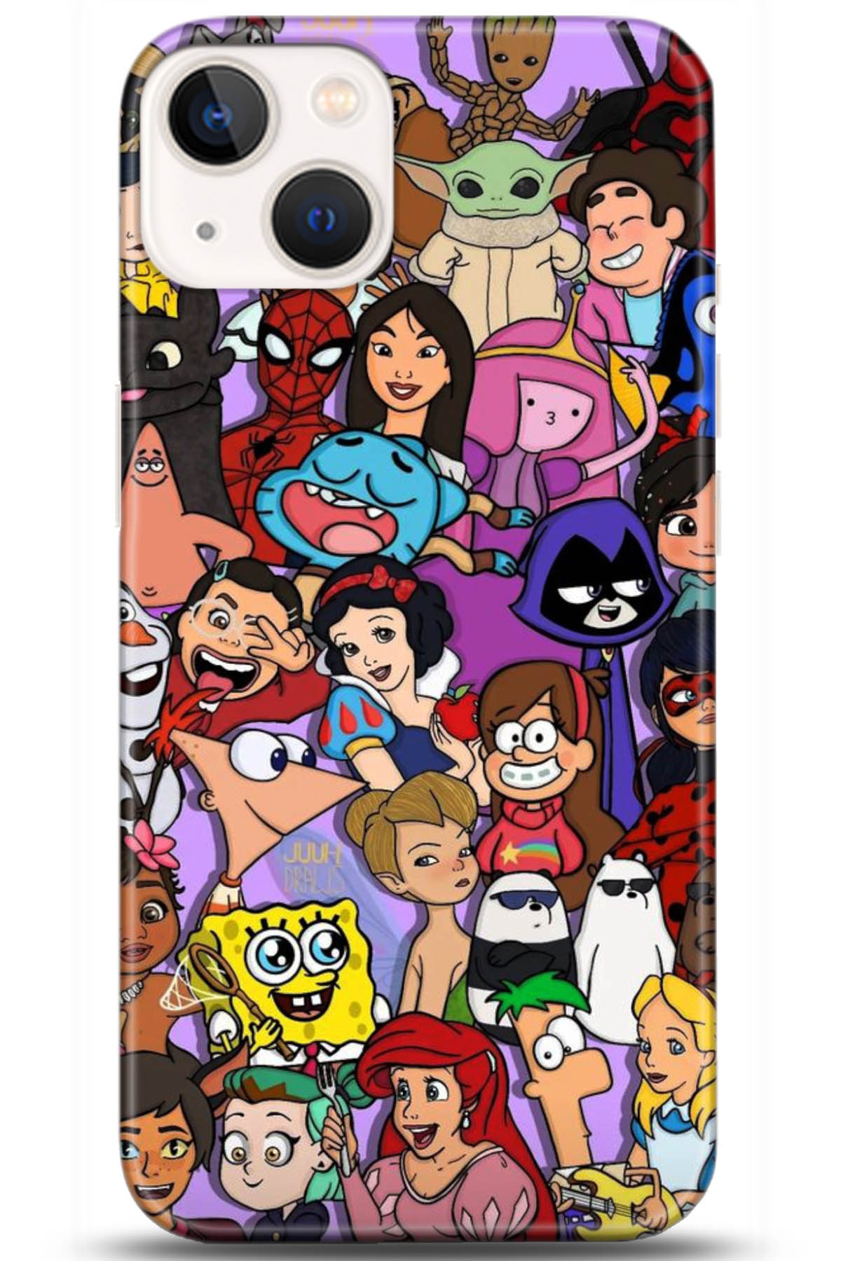 Apple iPhone 13 Mini Uyumlu Kılıf HD Baskılı Kılıf - Followed Institution 5168