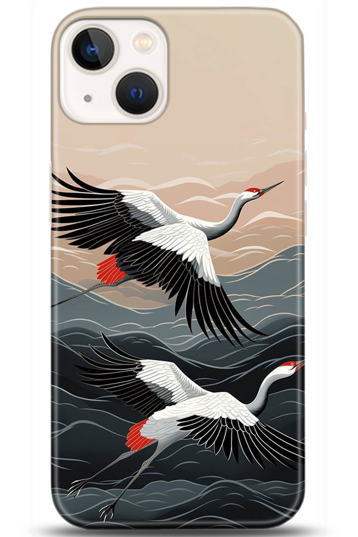 Apple iPhone 13 Mini Uyumlu Kılıf HD Baskılı Kılıf - Followed Institution 5232