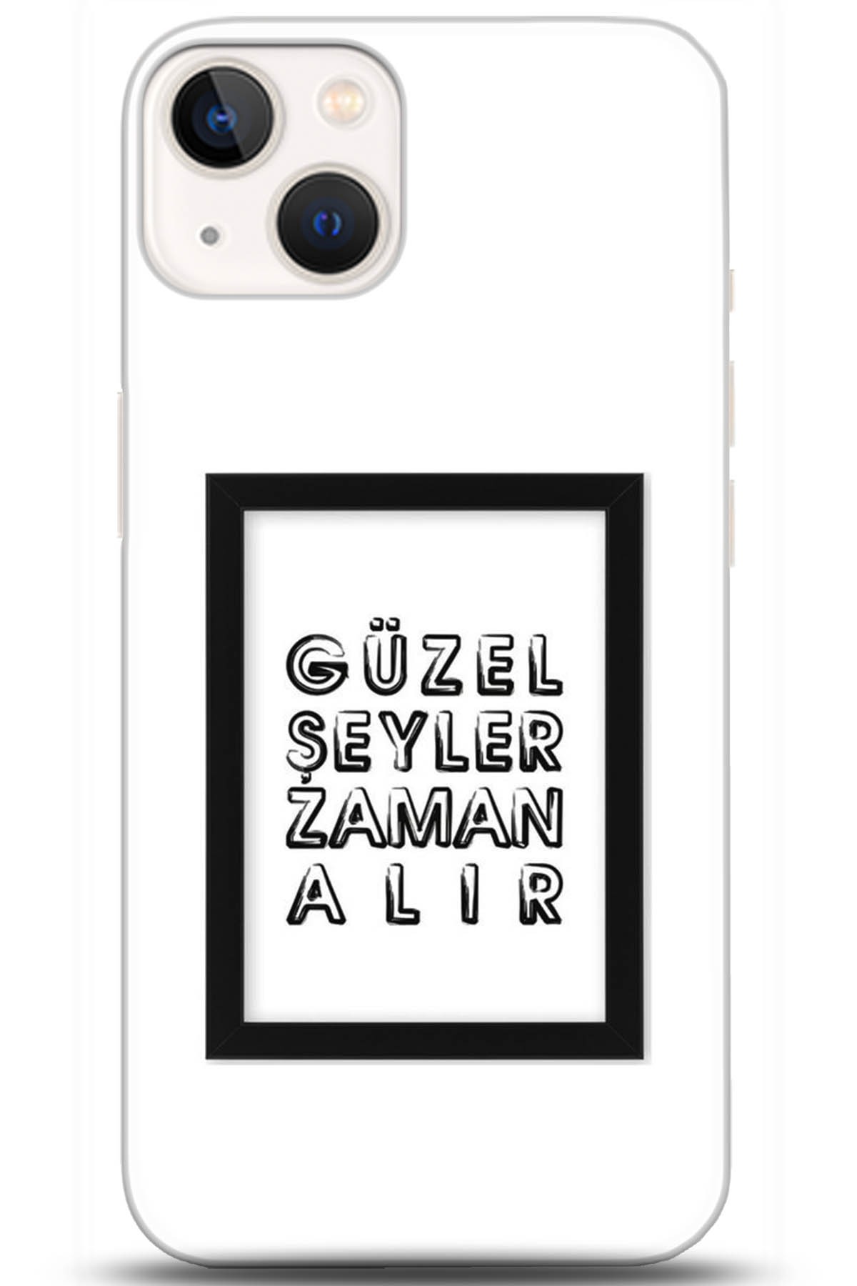 Apple iPhone 13 Mini Uyumlu Kılıf HD Baskılı Kılıf - Followed Institution 5307
