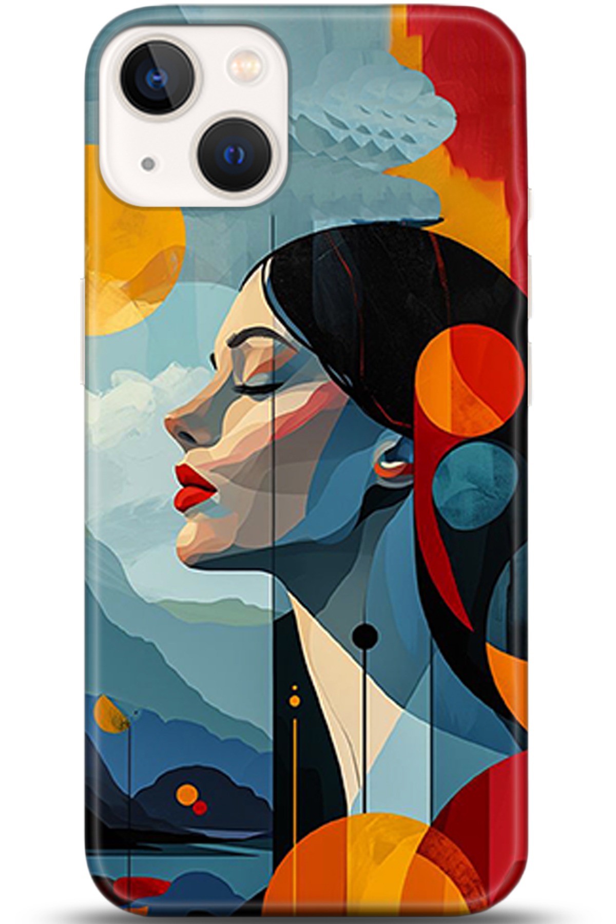 Apple iPhone 13 Mini Uyumlu Kılıf HD Baskılı Kılıf - Followed Institution 5367