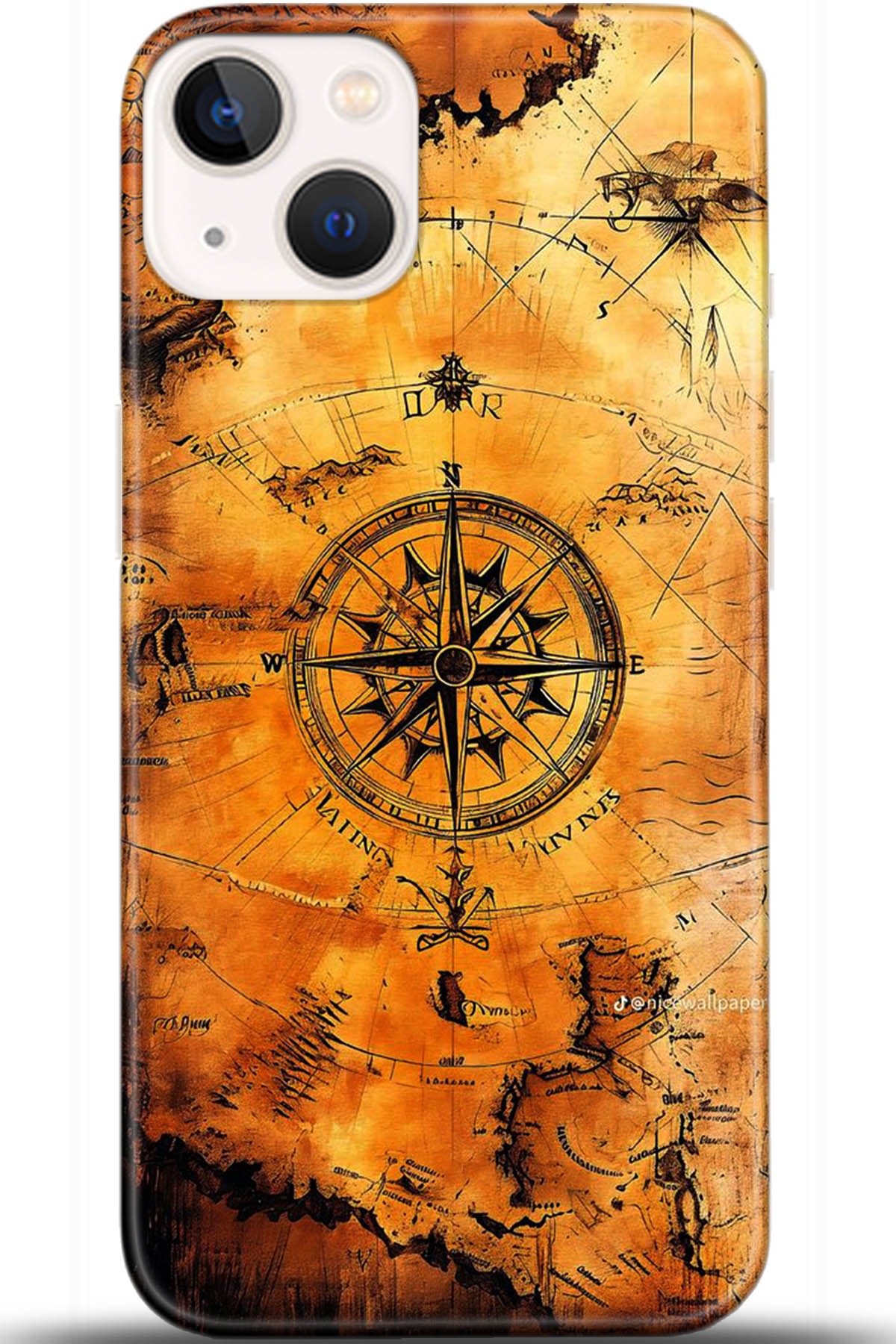 Apple iPhone 13 Mini Uyumlu Kılıf HD Baskılı Kılıf - Followed Institution 5383