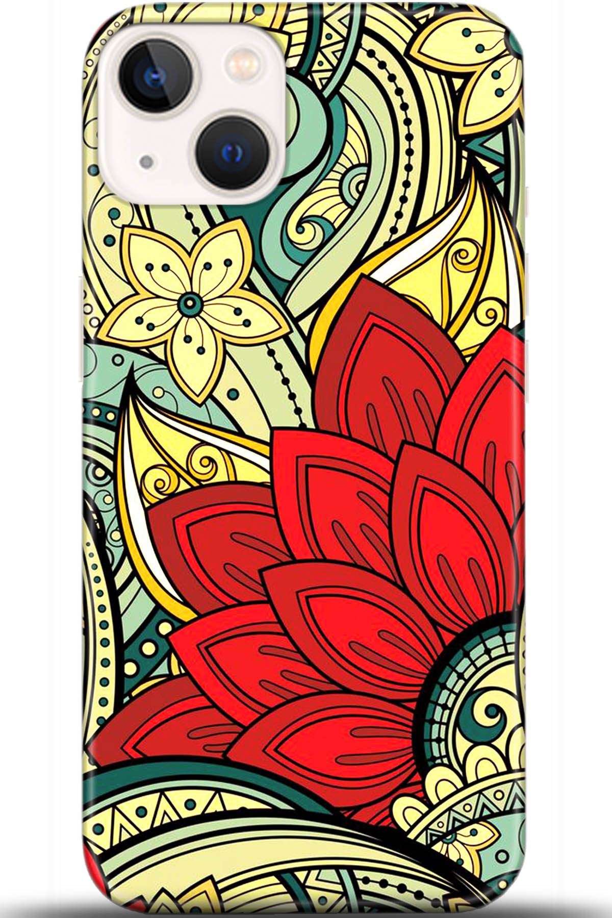 Apple iPhone 13 Mini Uyumlu Kılıf HD Baskılı Kılıf - Followed Institution 5534