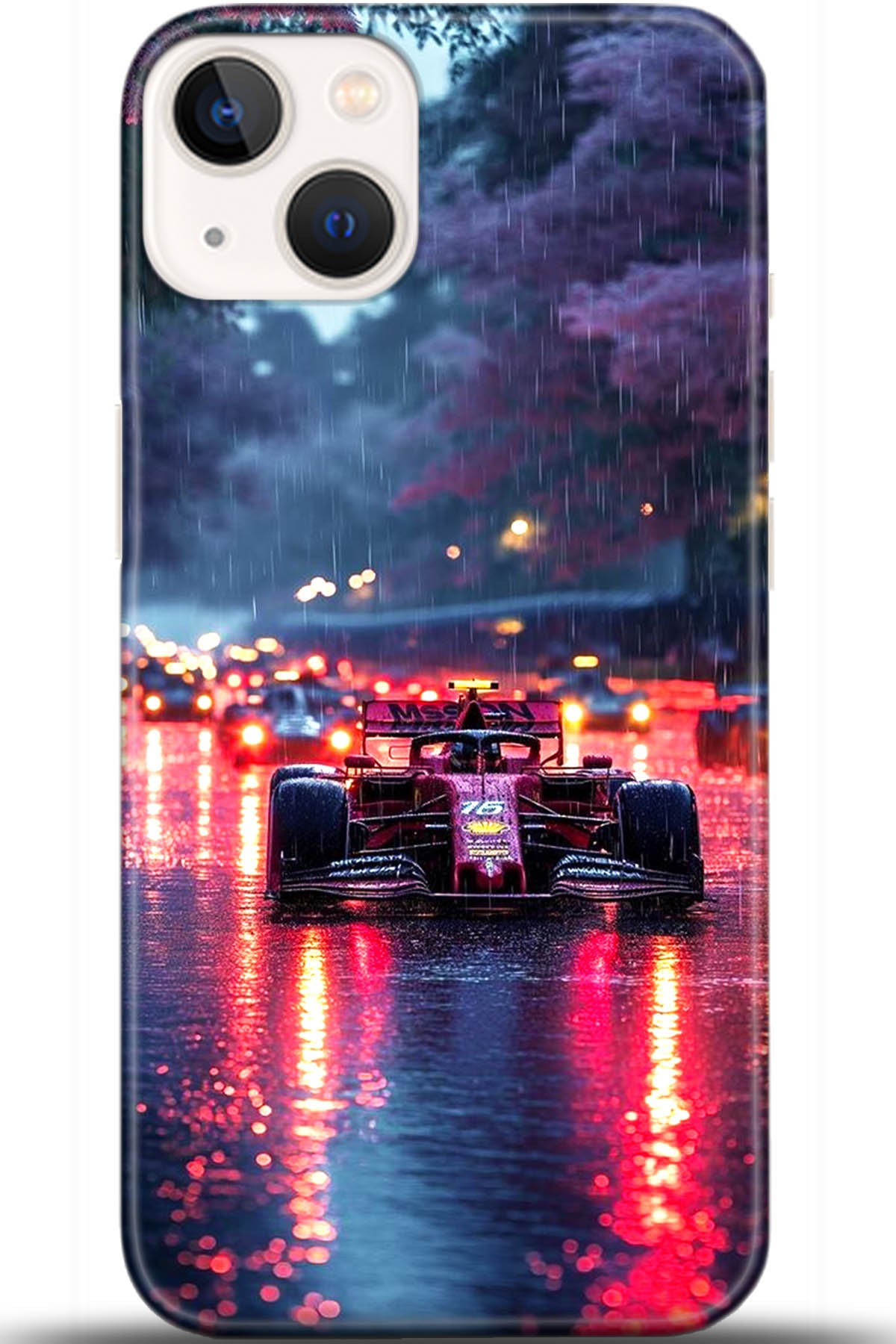 Apple iPhone 13 Mini Uyumlu Kılıf HD Baskılı Kılıf - Followed Institution 5544