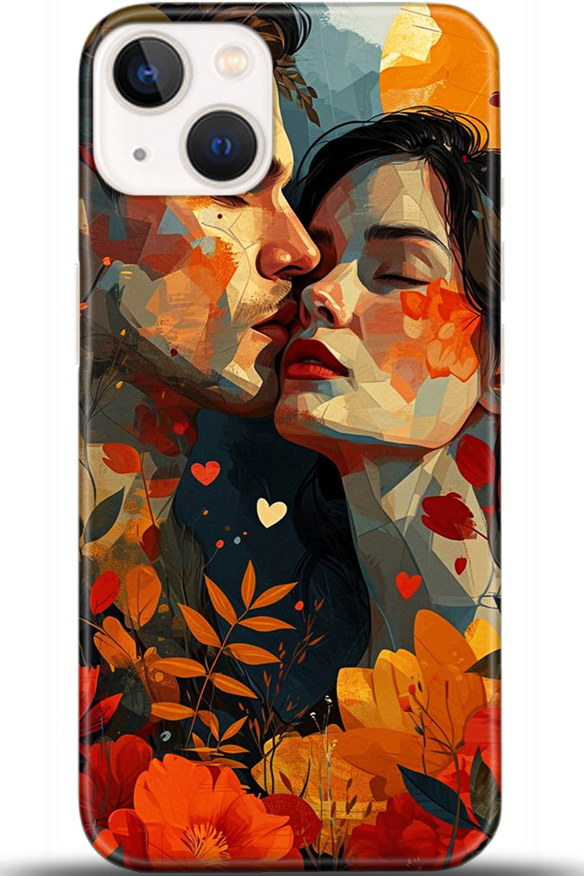 Apple iPhone 13 Mini Uyumlu Kılıf HD Baskılı Kılıf - Followed Institution 5556