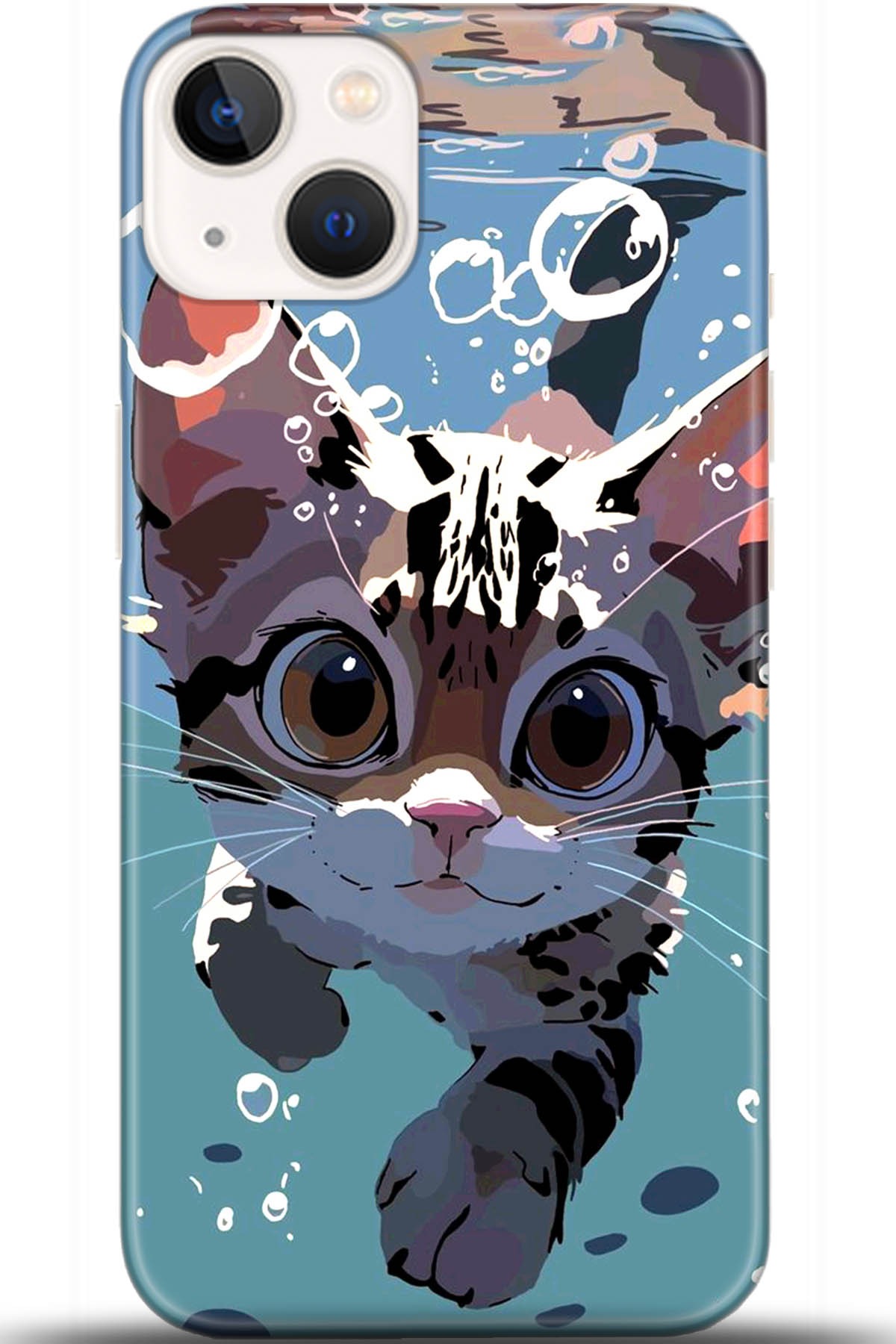 Apple iPhone 13 Mini Uyumlu Kılıf HD Baskılı Kılıf - Followed Institution 5557