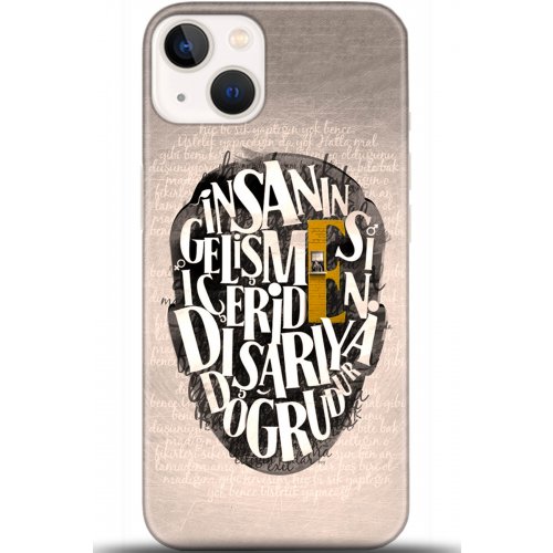 Uyumlu Kılıf HD Baskılı Kılıf - Followed Institution 5587