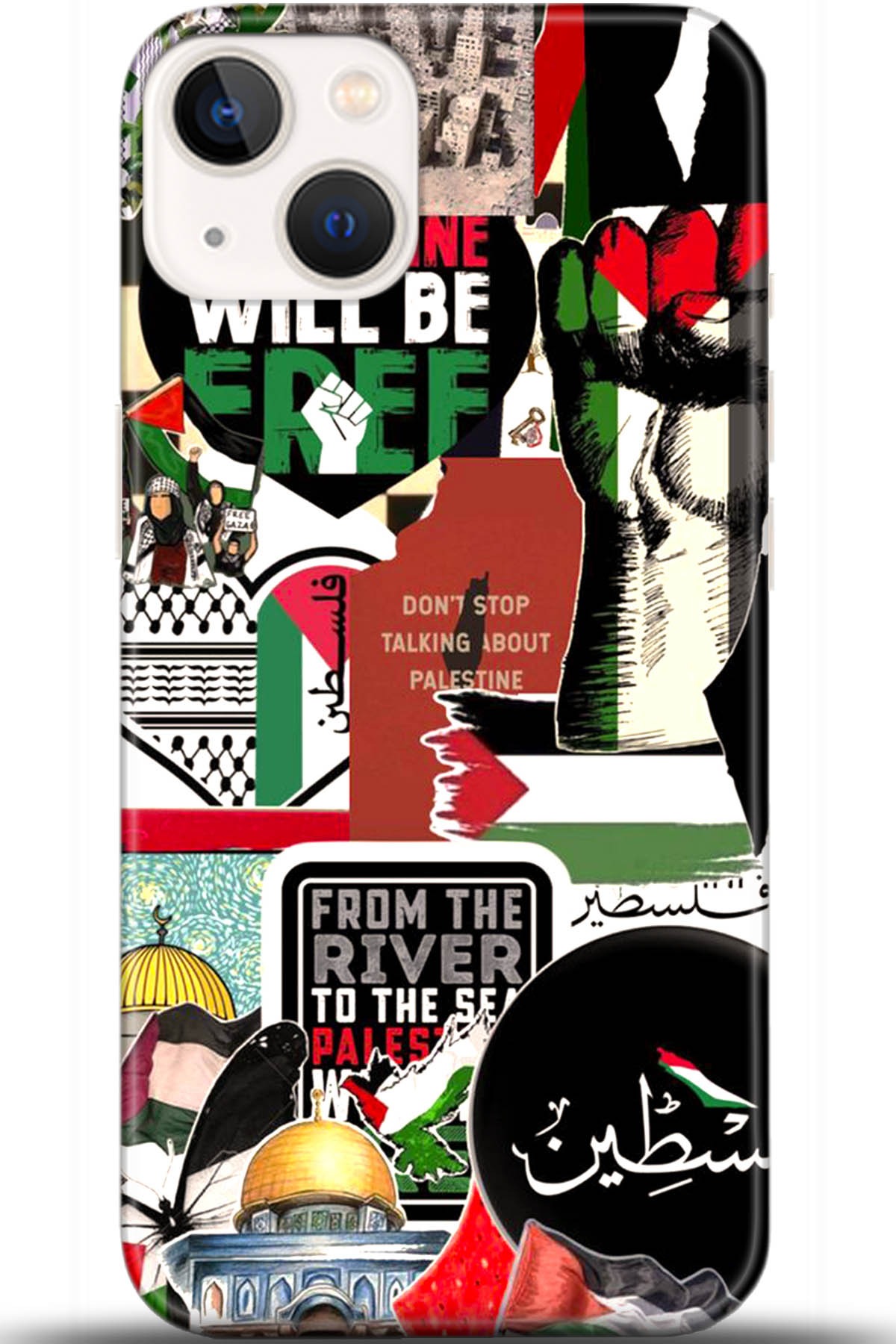 Apple iPhone 13 Mini Uyumlu Kılıf HD Baskılı Kılıf - Followed Institution 5617