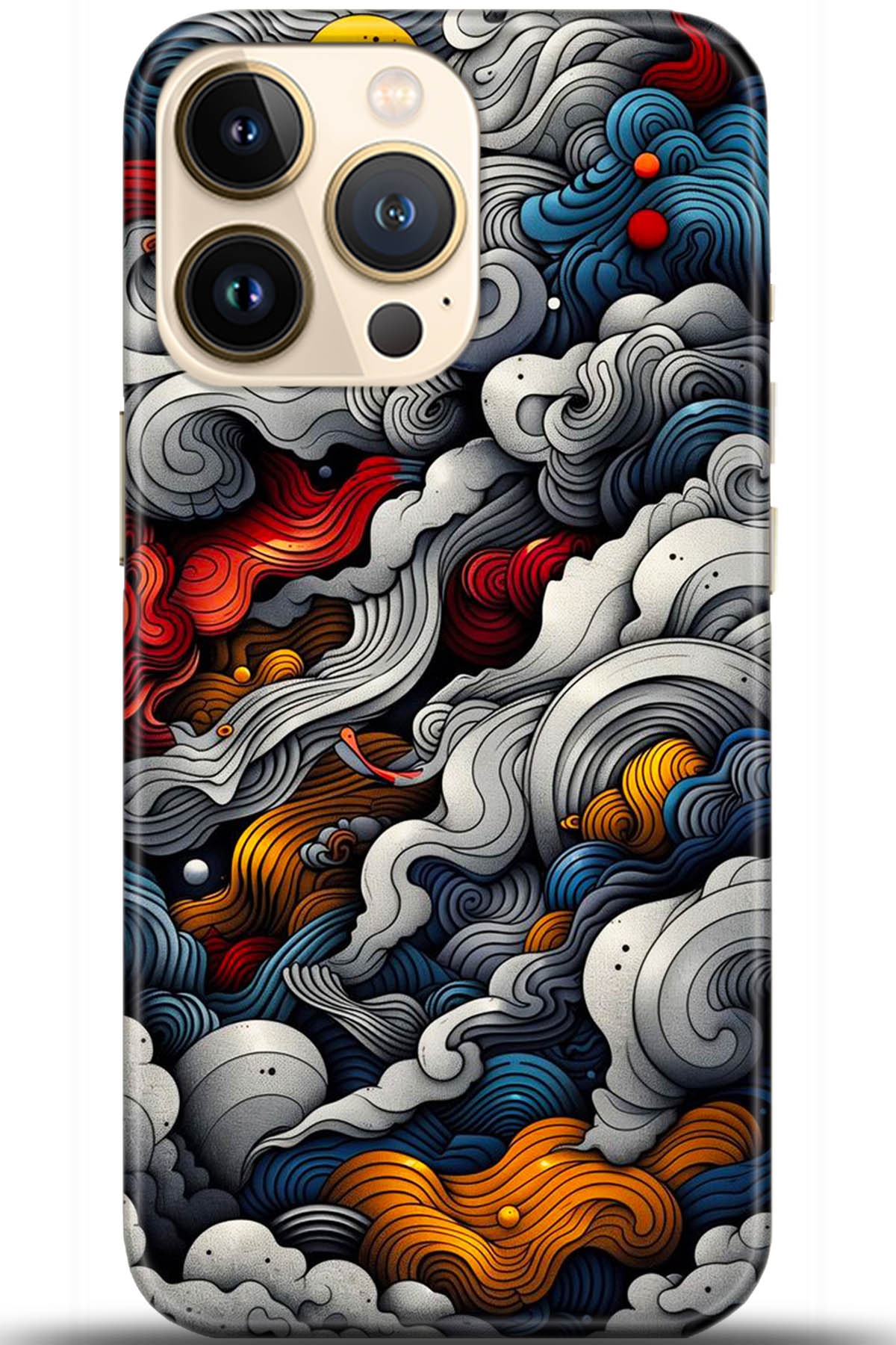 Apple iPhone 13 Pro Max Uyumlu Kılıf HD Baskılı Kılıf - Followed Institution 5436