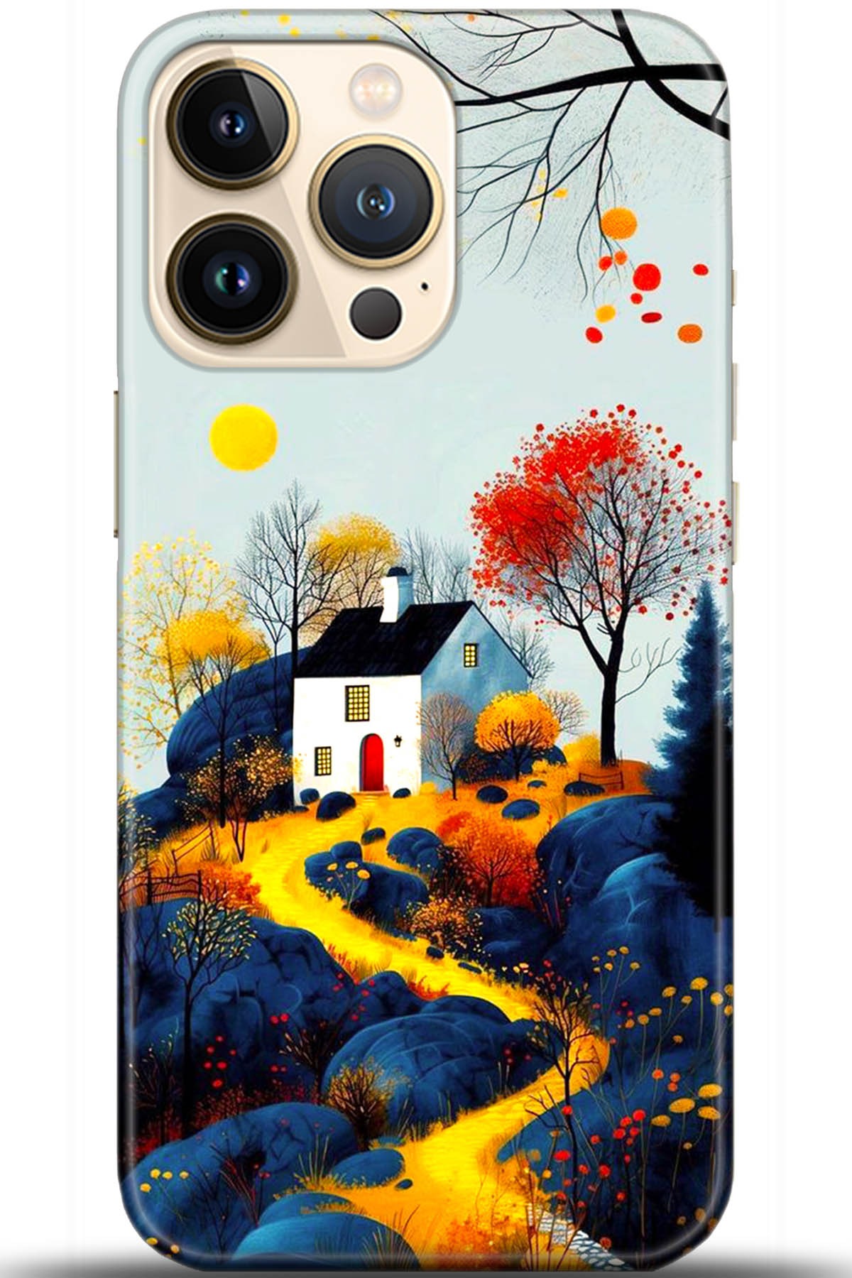 Apple iPhone 13 Pro Max Uyumlu Kılıf HD Baskılı Kılıf - Followed Institution 5569