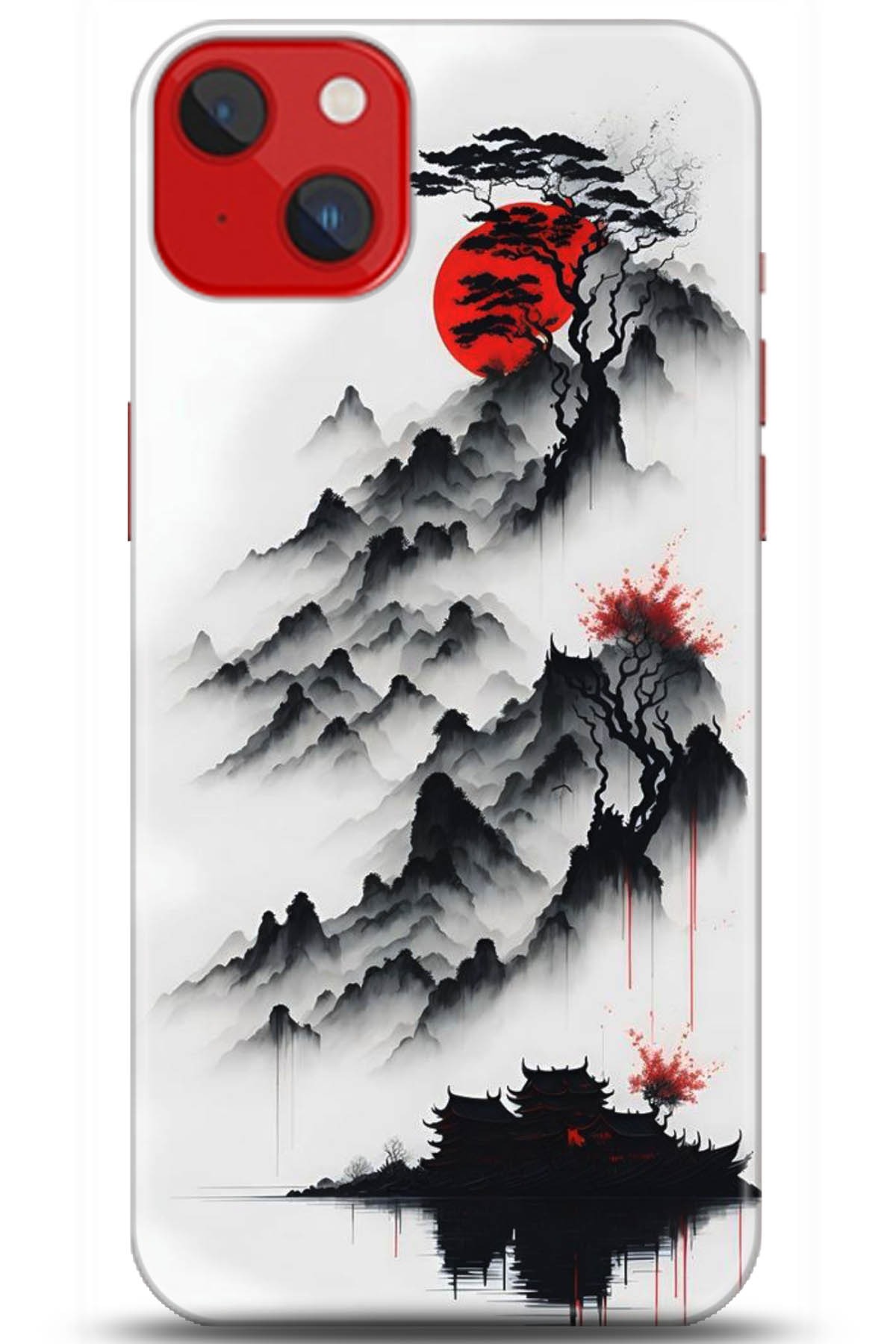 Apple iPhone 14 Uyumlu Kılıf HD Baskılı Kılıf - Followed Institution 5172