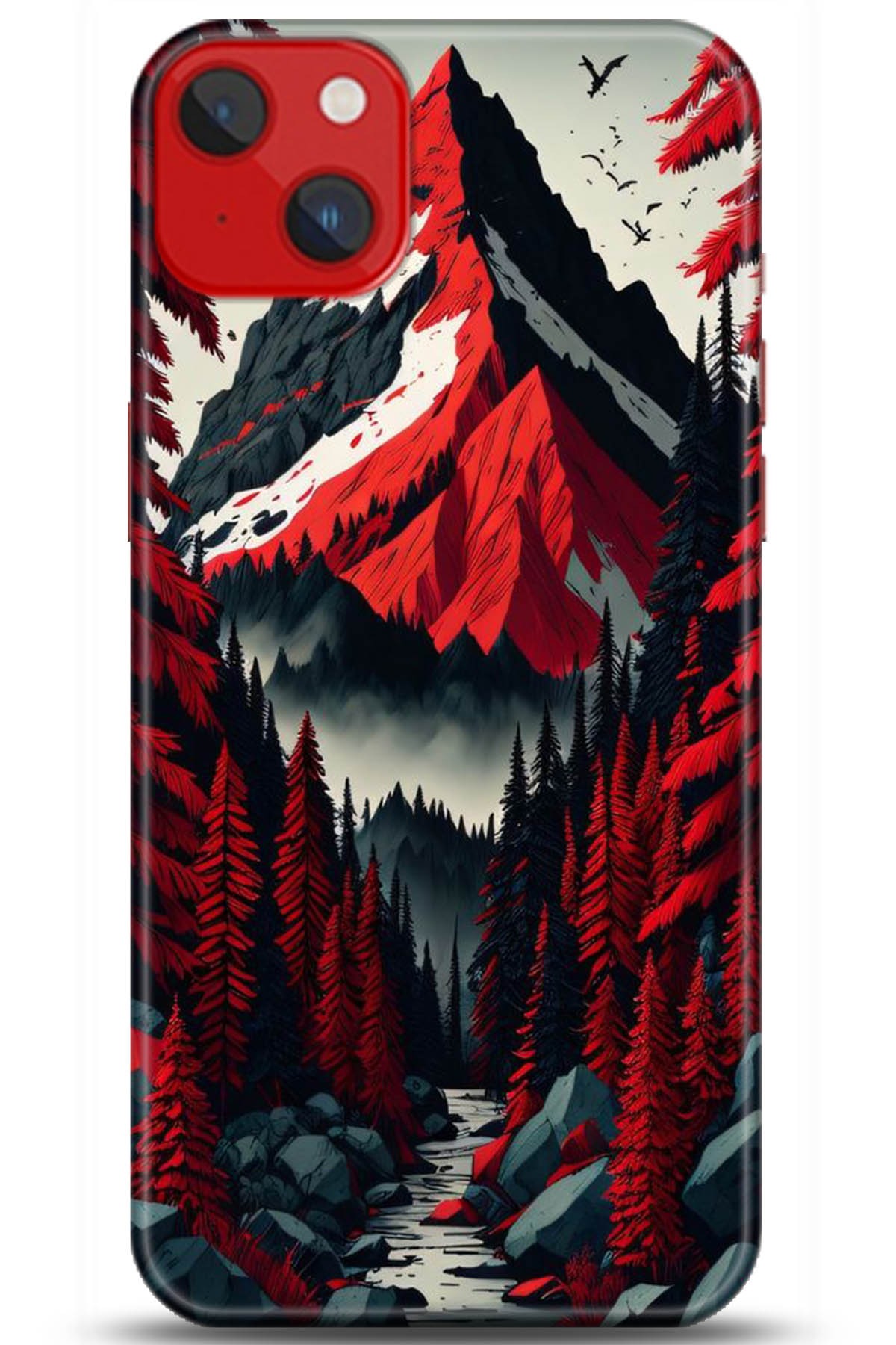 Apple iPhone 14 Uyumlu Kılıf HD Baskılı Kılıf - Followed Institution 5196