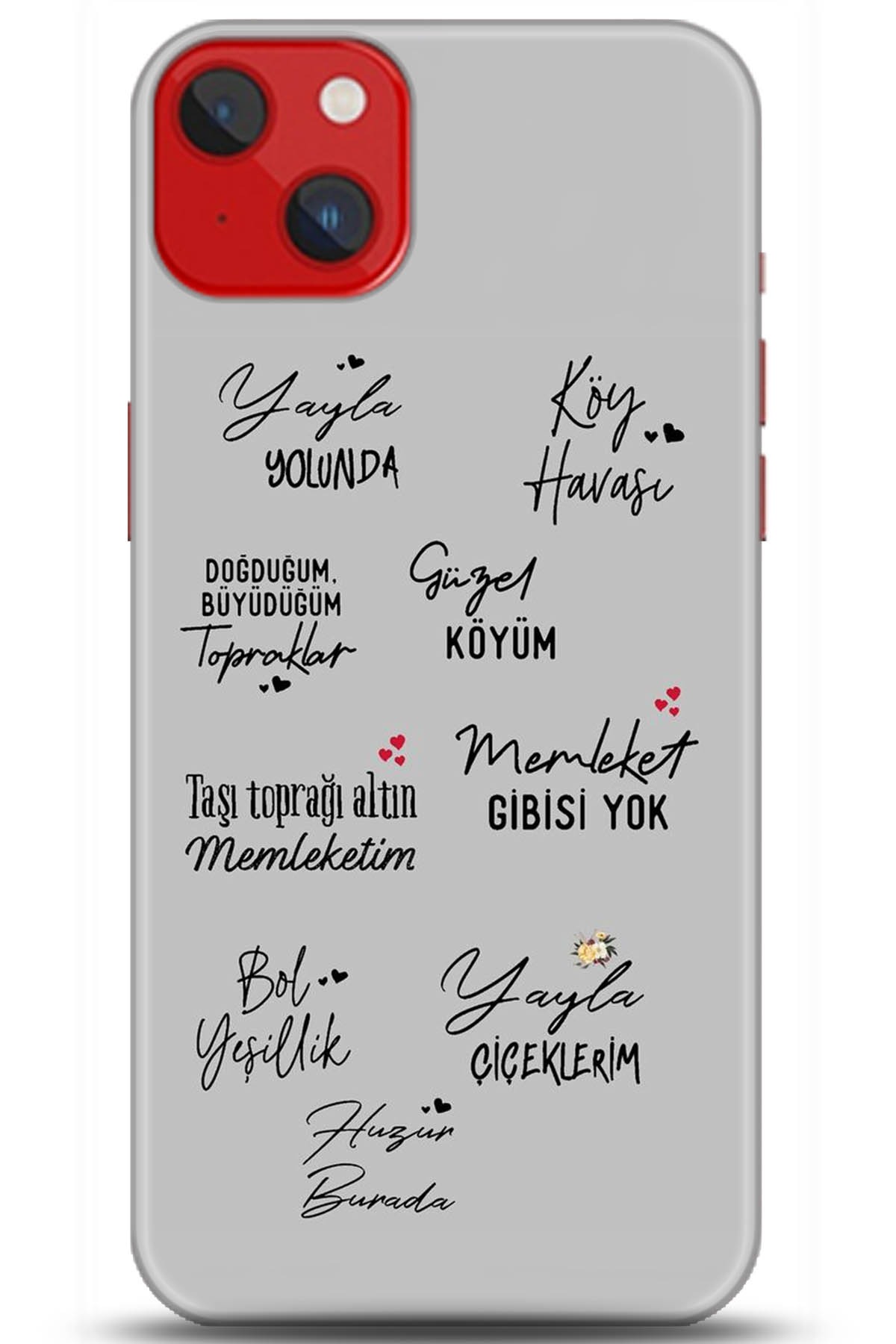 Apple iPhone 14 Uyumlu Kılıf HD Baskılı Kılıf - Followed Institution 5210