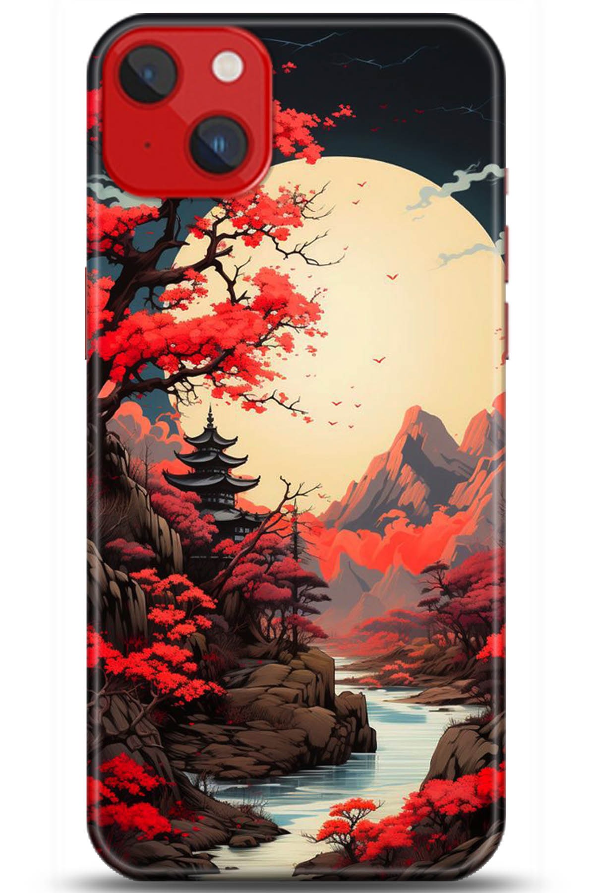 Apple iPhone 14 Uyumlu Kılıf HD Baskılı Kılıf - Followed Institution 5242