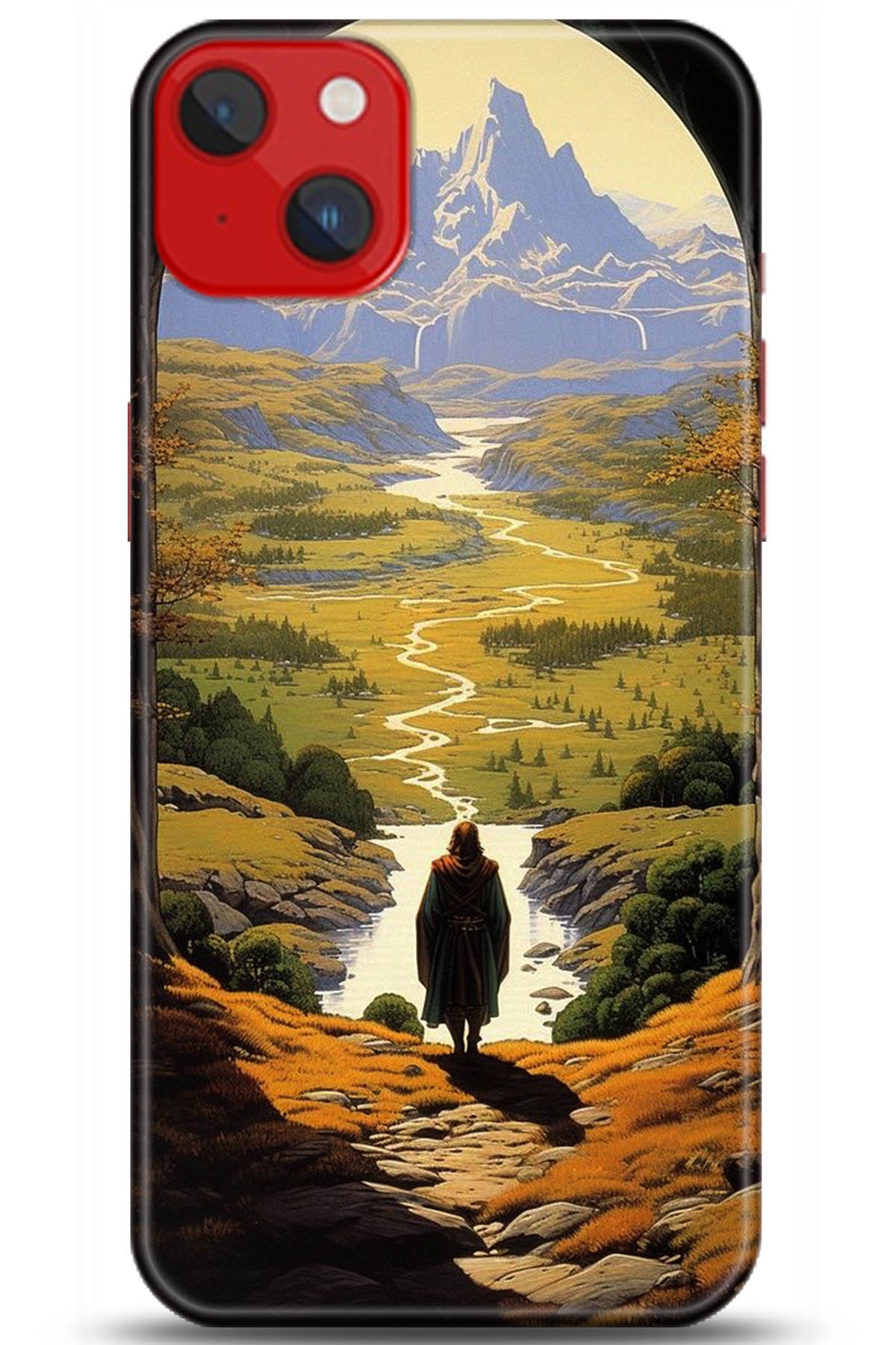 Apple iPhone 14 Uyumlu Kılıf HD Baskılı Kılıf - Followed Institution 5263