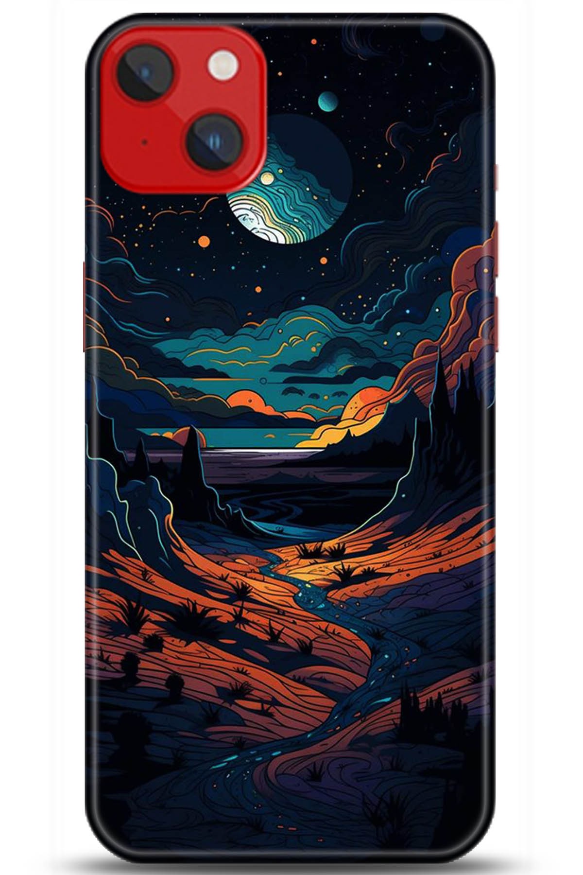 Apple iPhone 14 Uyumlu Kılıf HD Baskılı Kılıf - Followed Institution 5275