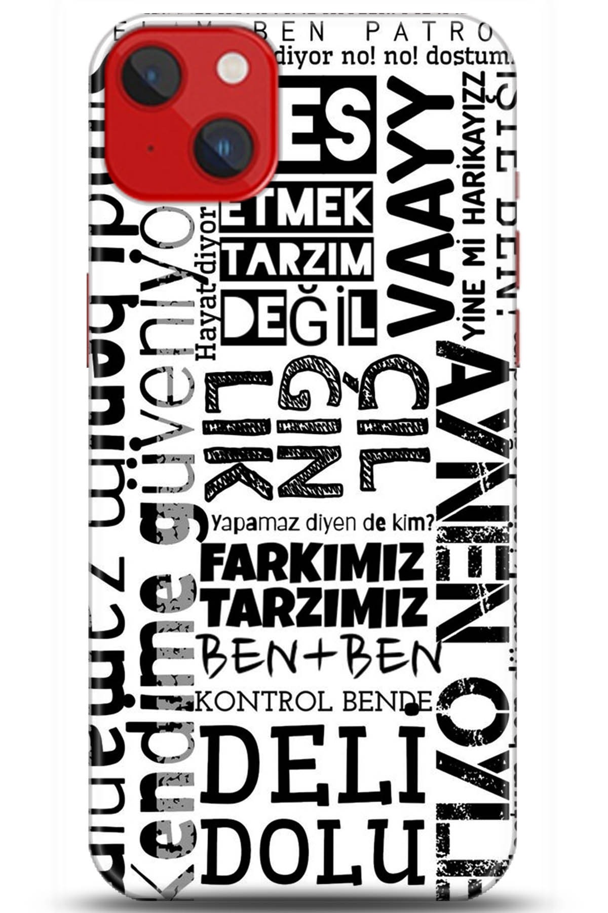 Apple iPhone 14 Uyumlu Kılıf HD Baskılı Kılıf - Followed Institution 5281