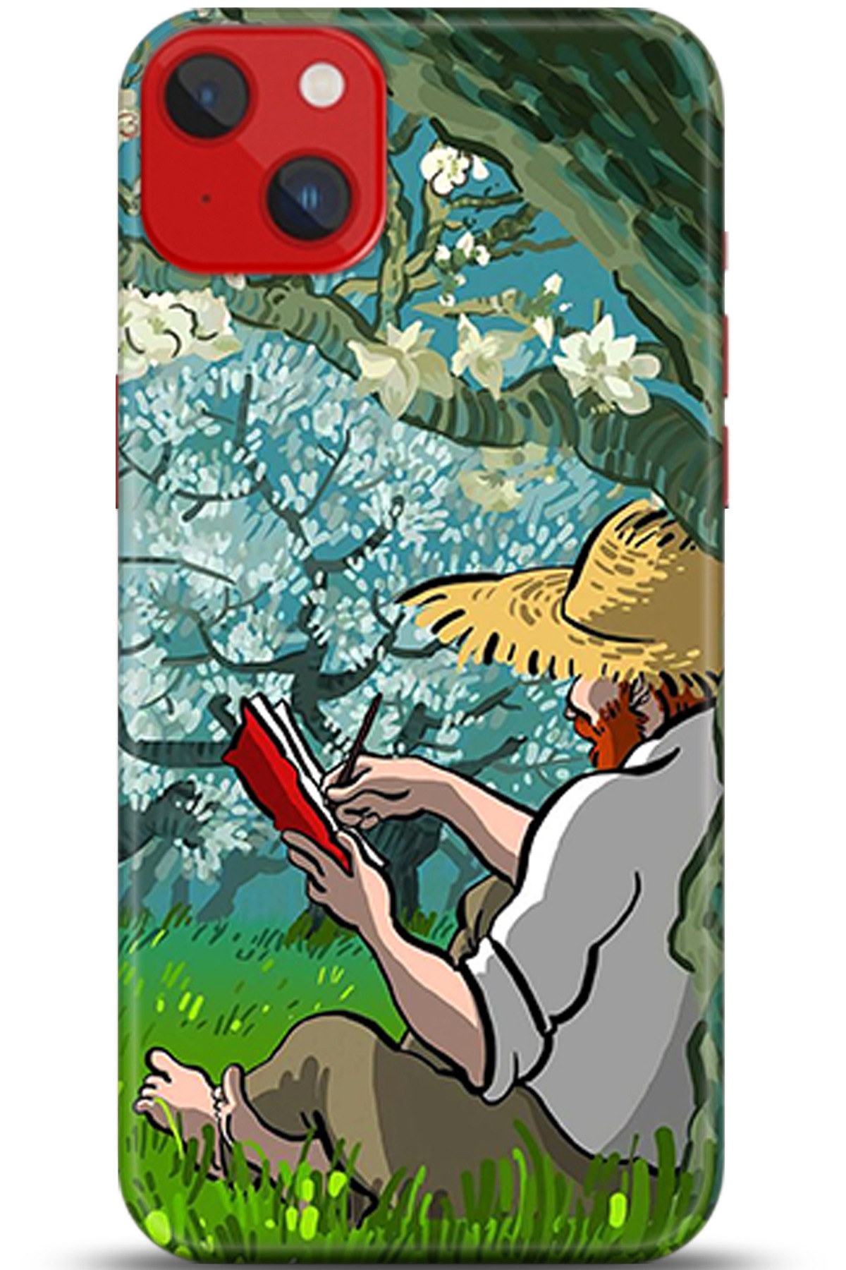 Apple iPhone 14 Uyumlu Kılıf HD Baskılı Kılıf - Followed Institution 5343