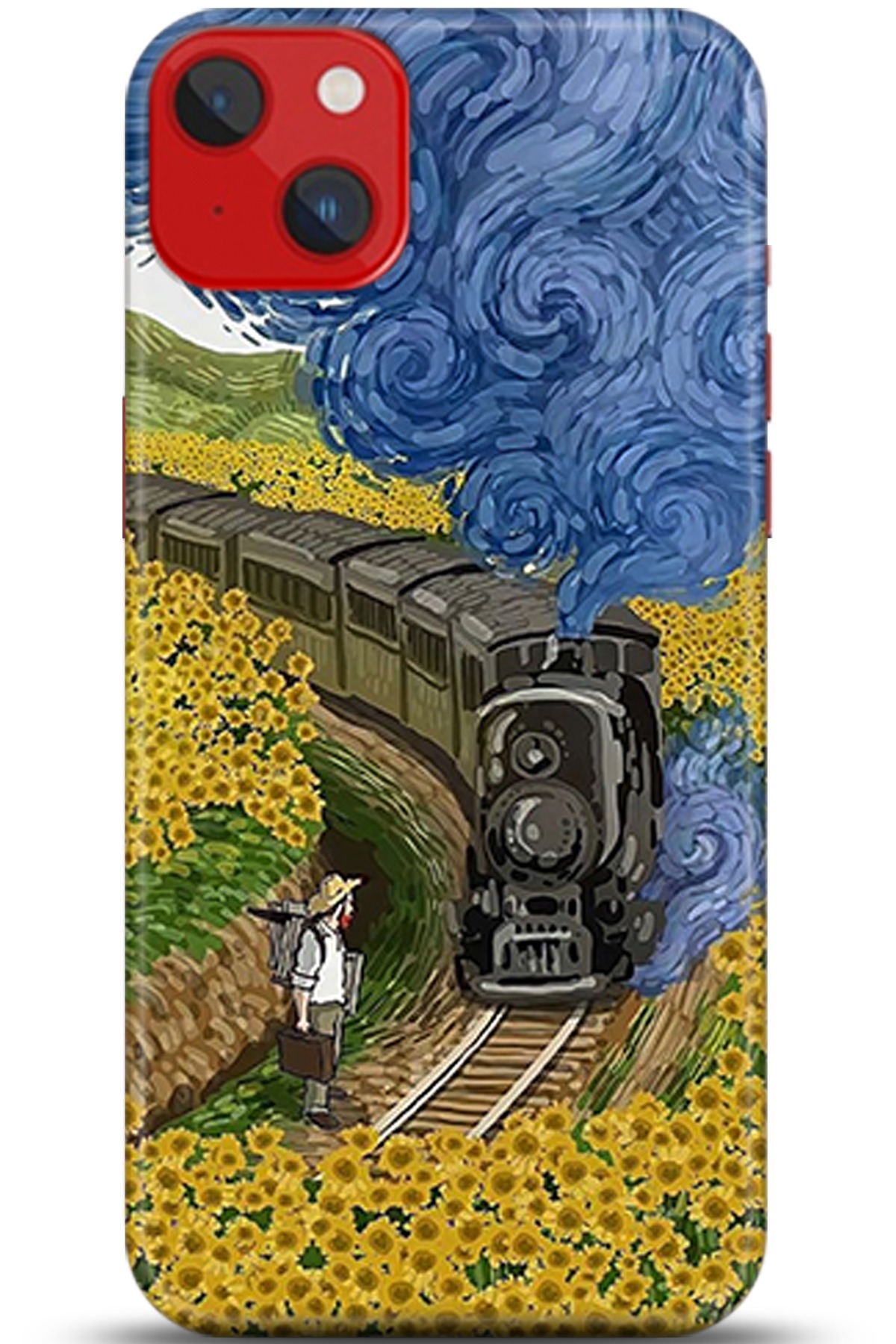 Apple iPhone 14 Uyumlu Kılıf HD Baskılı Kılıf - Followed Institution 5344