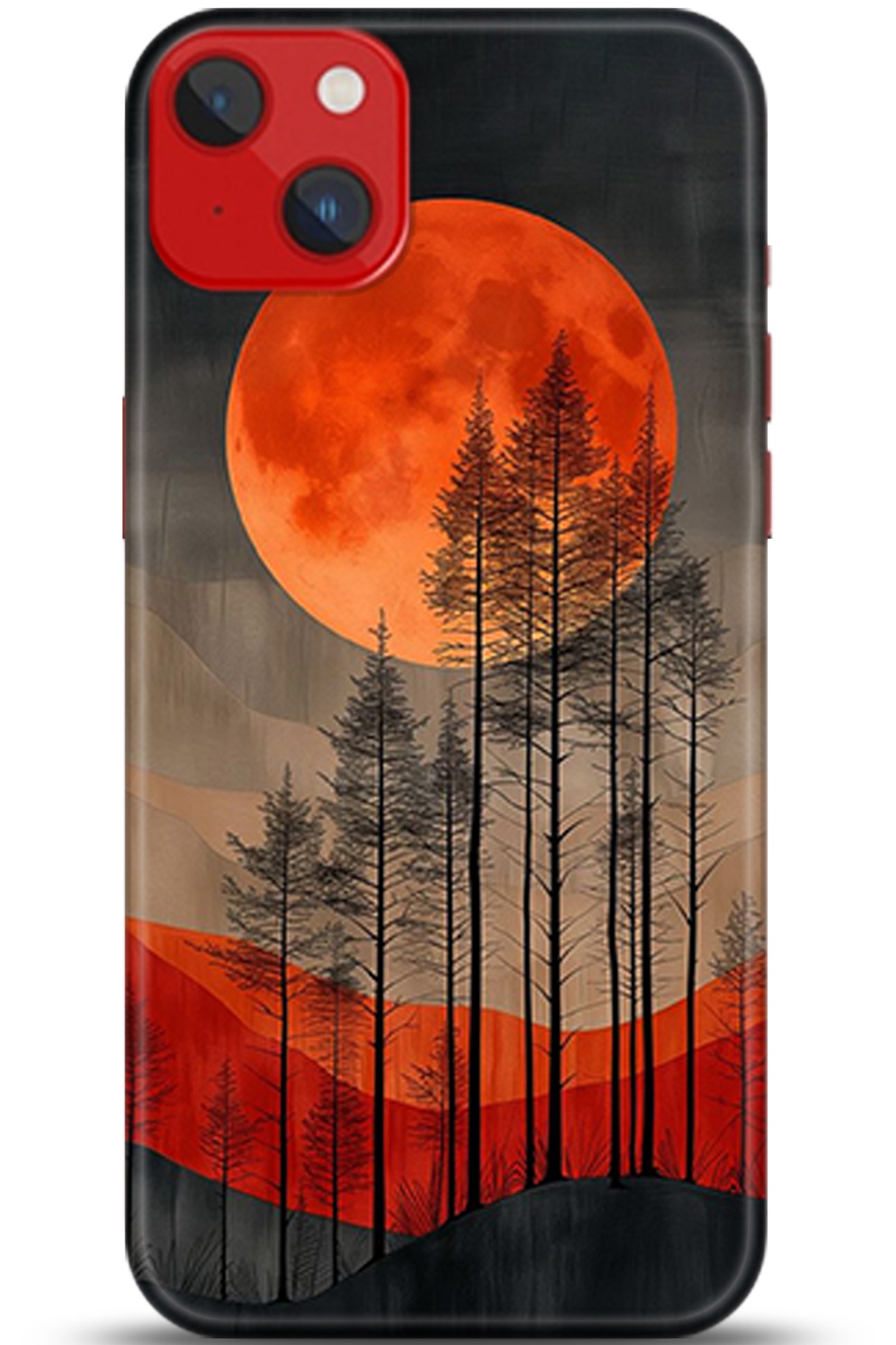 Apple iPhone 14 Uyumlu Kılıf HD Baskılı Kılıf - Followed Institution 5370