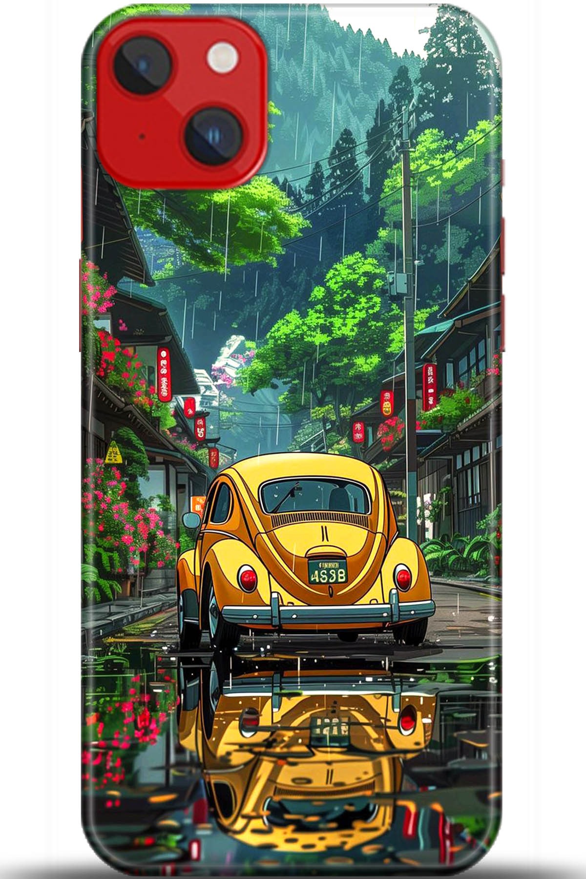 Apple iPhone 14 Uyumlu Kılıf HD Baskılı Kılıf - Followed Institution 5561