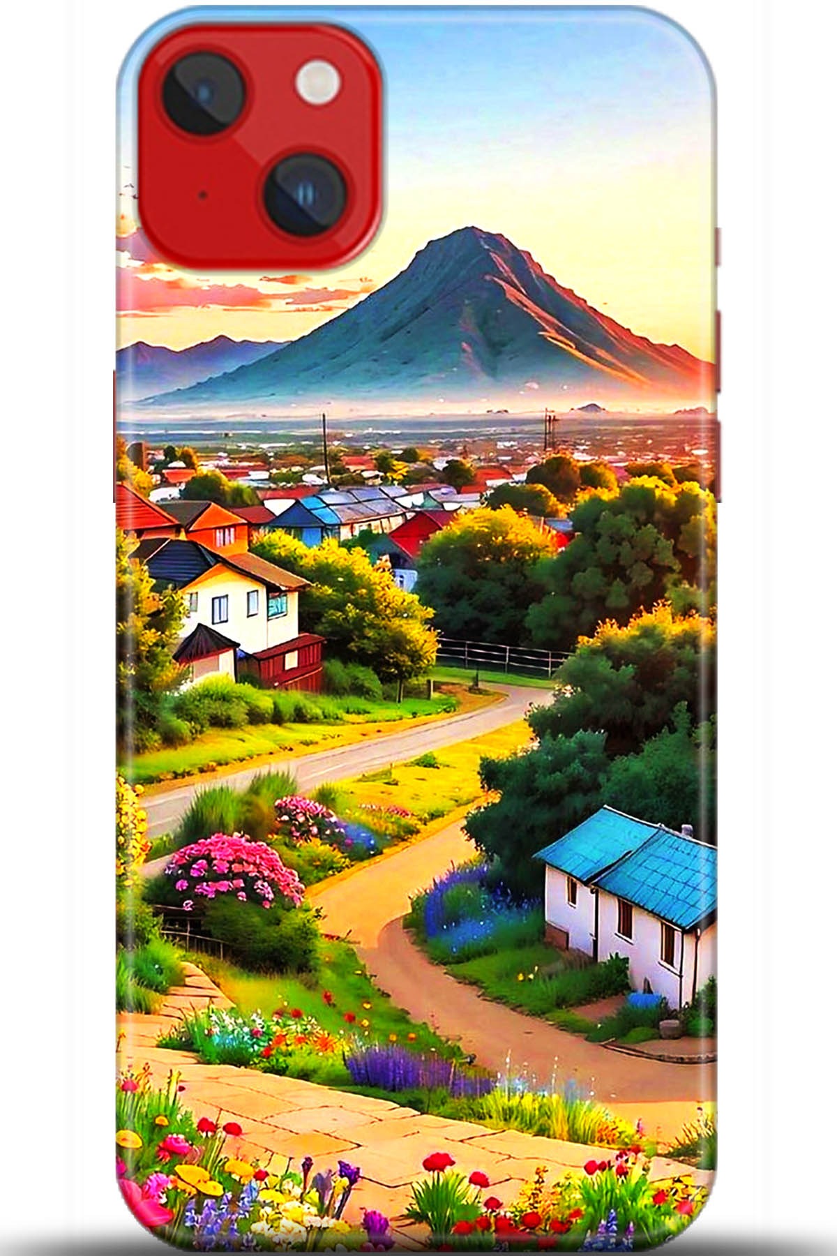 Apple iPhone 14 Uyumlu Kılıf HD Baskılı Kılıf - Followed Institution 5605