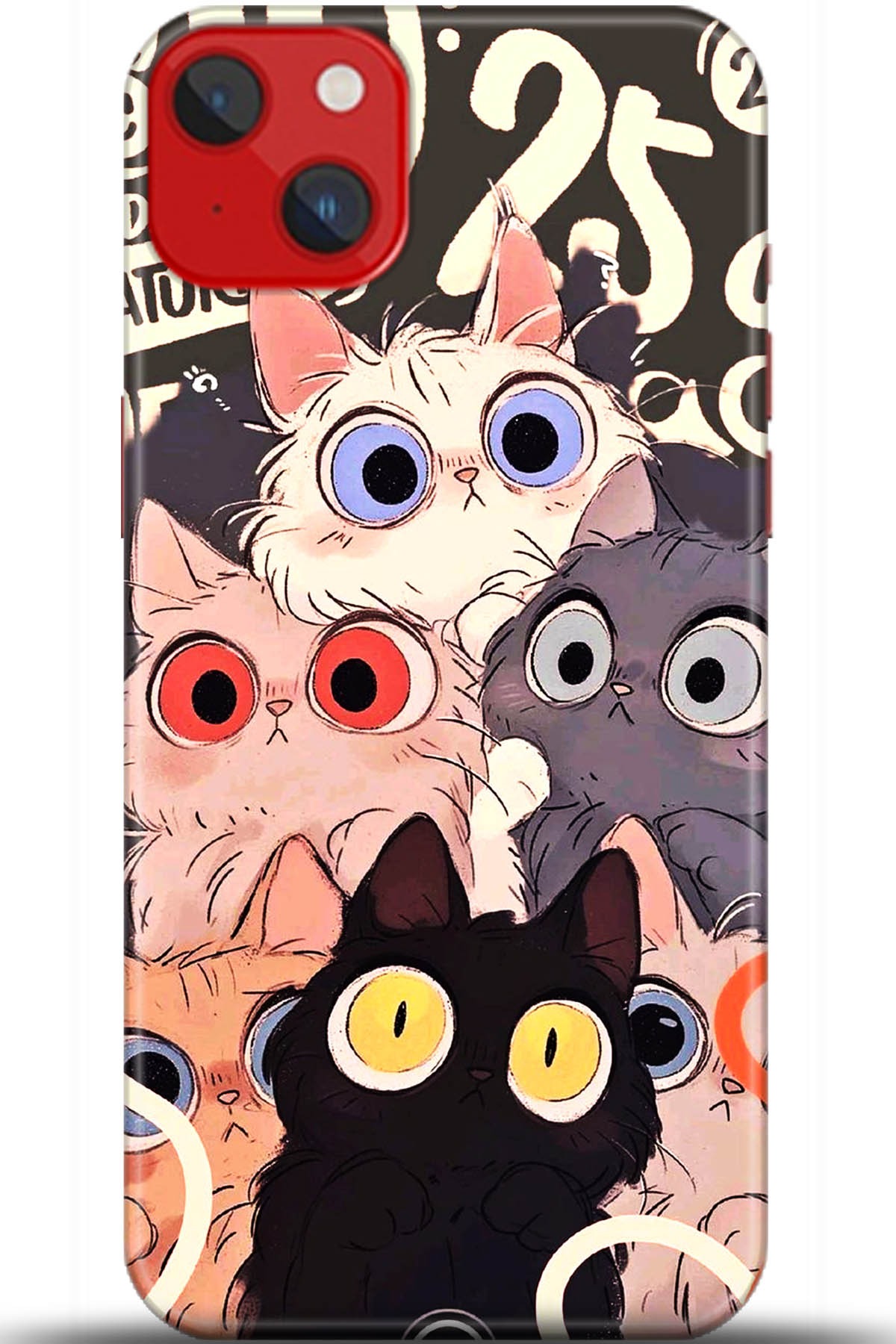 Apple iPhone 14 Uyumlu Kılıf HD Baskılı Kılıf - Followed Institution 5641