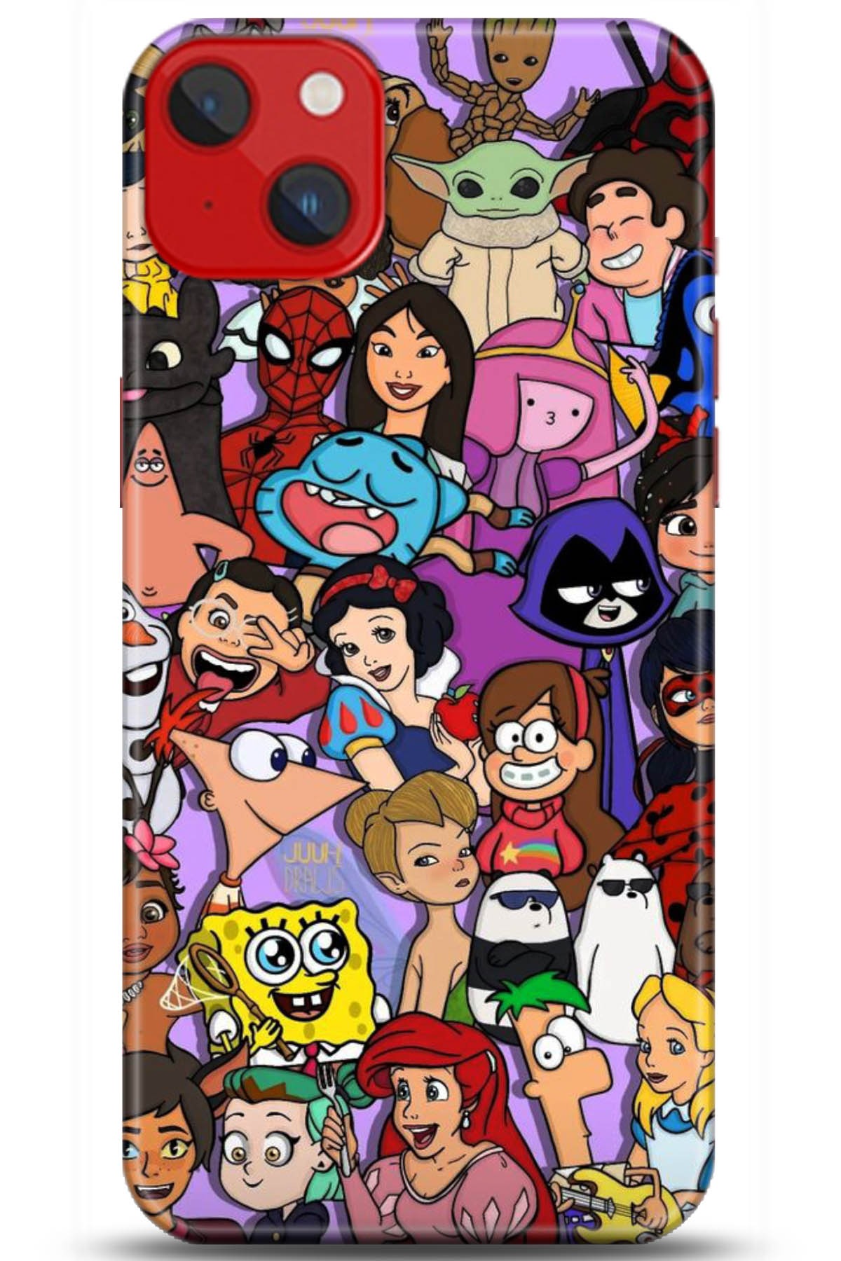 Apple iPhone 14 Plus Uyumlu Kılıf HD Baskılı Kılıf - Followed Institution 5168