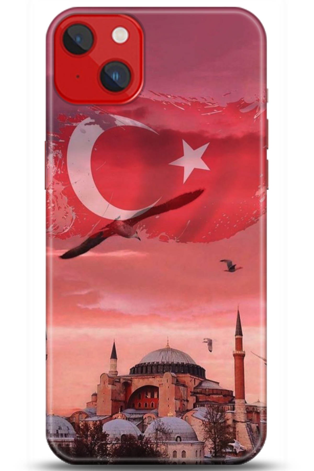 Apple iPhone 14 Plus Uyumlu Kılıf HD Baskılı Kılıf - Followed Institution 5179