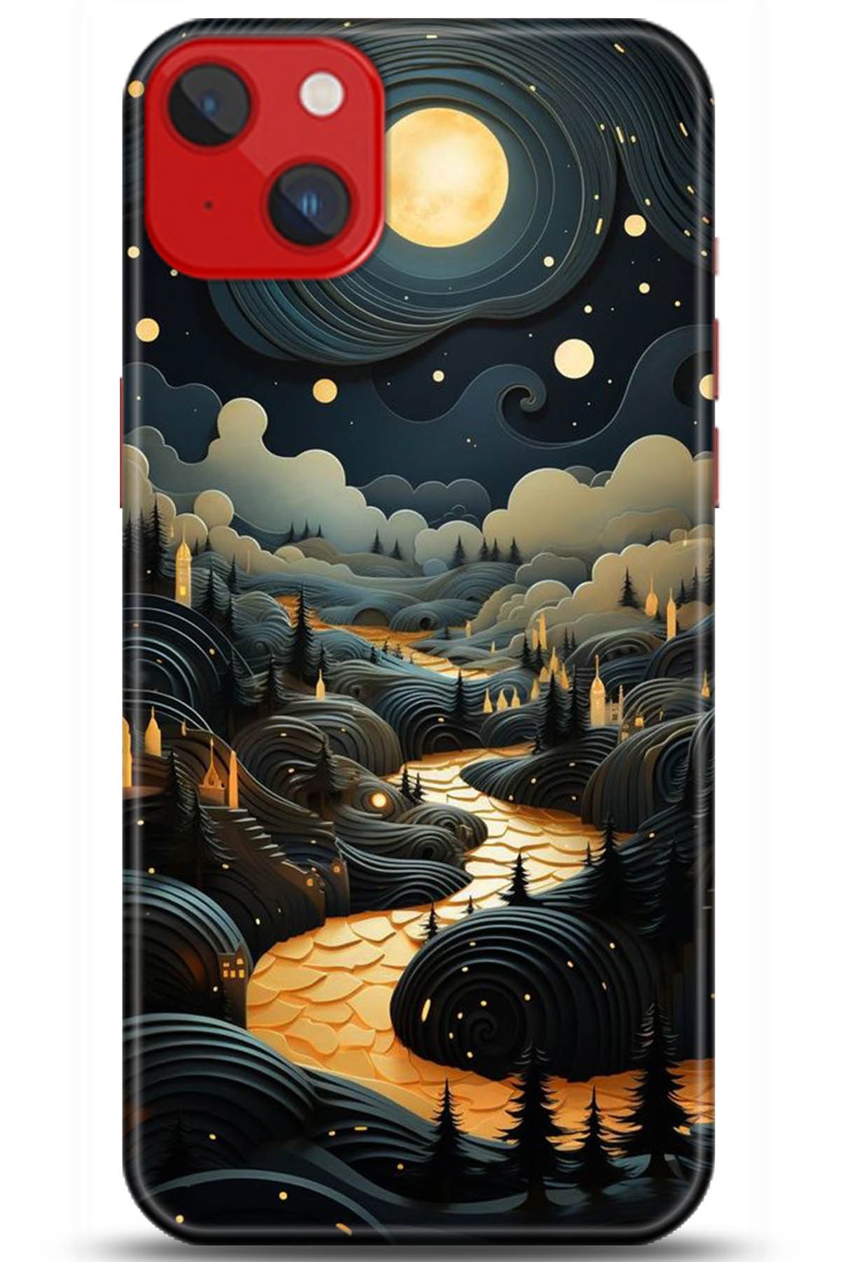 Apple iPhone 14 Plus Uyumlu Kılıf HD Baskılı Kılıf - Followed Institution 5268