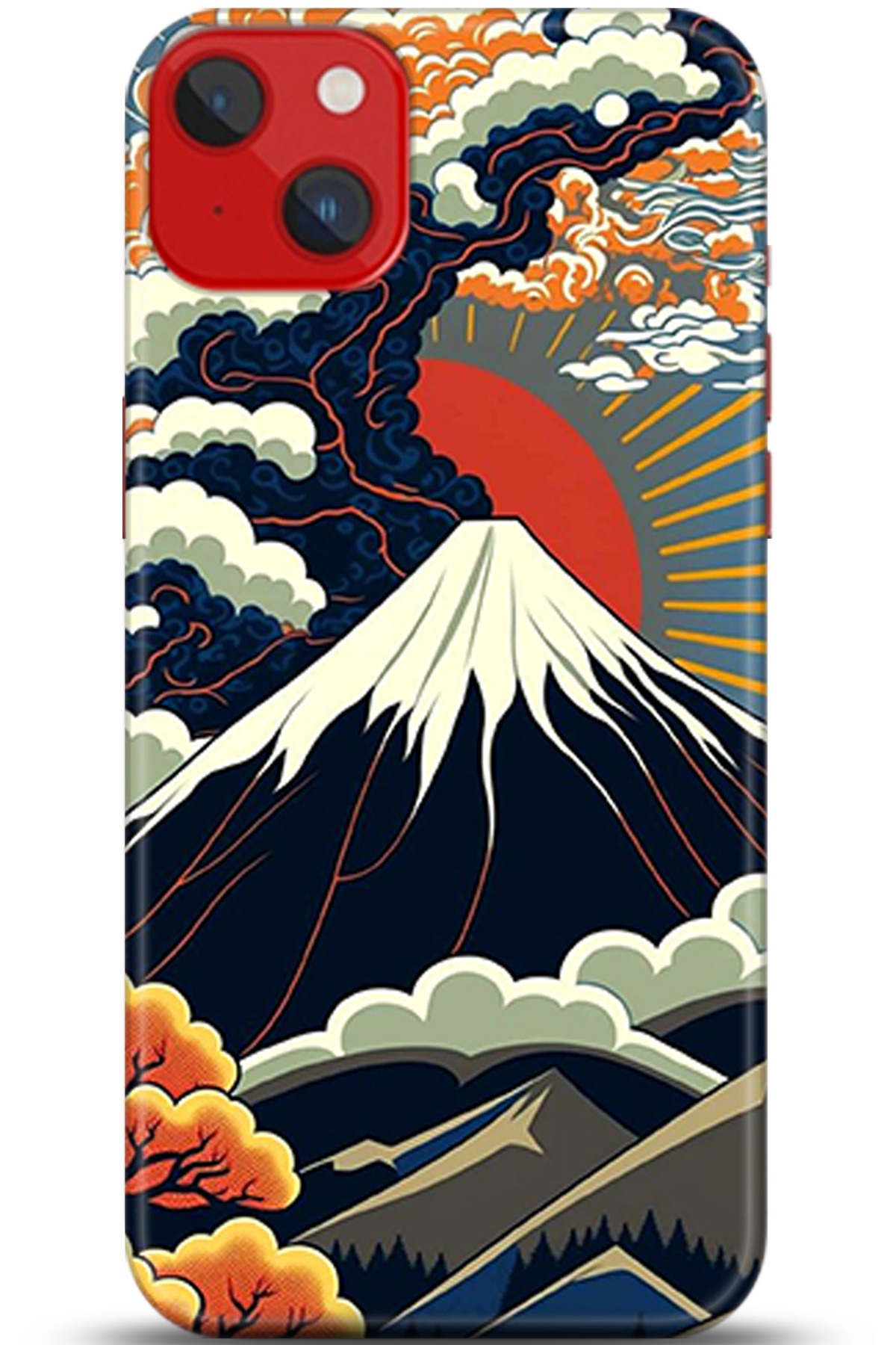 Apple iPhone 14 Plus Uyumlu Kılıf HD Baskılı Kılıf - Followed Institution 5342