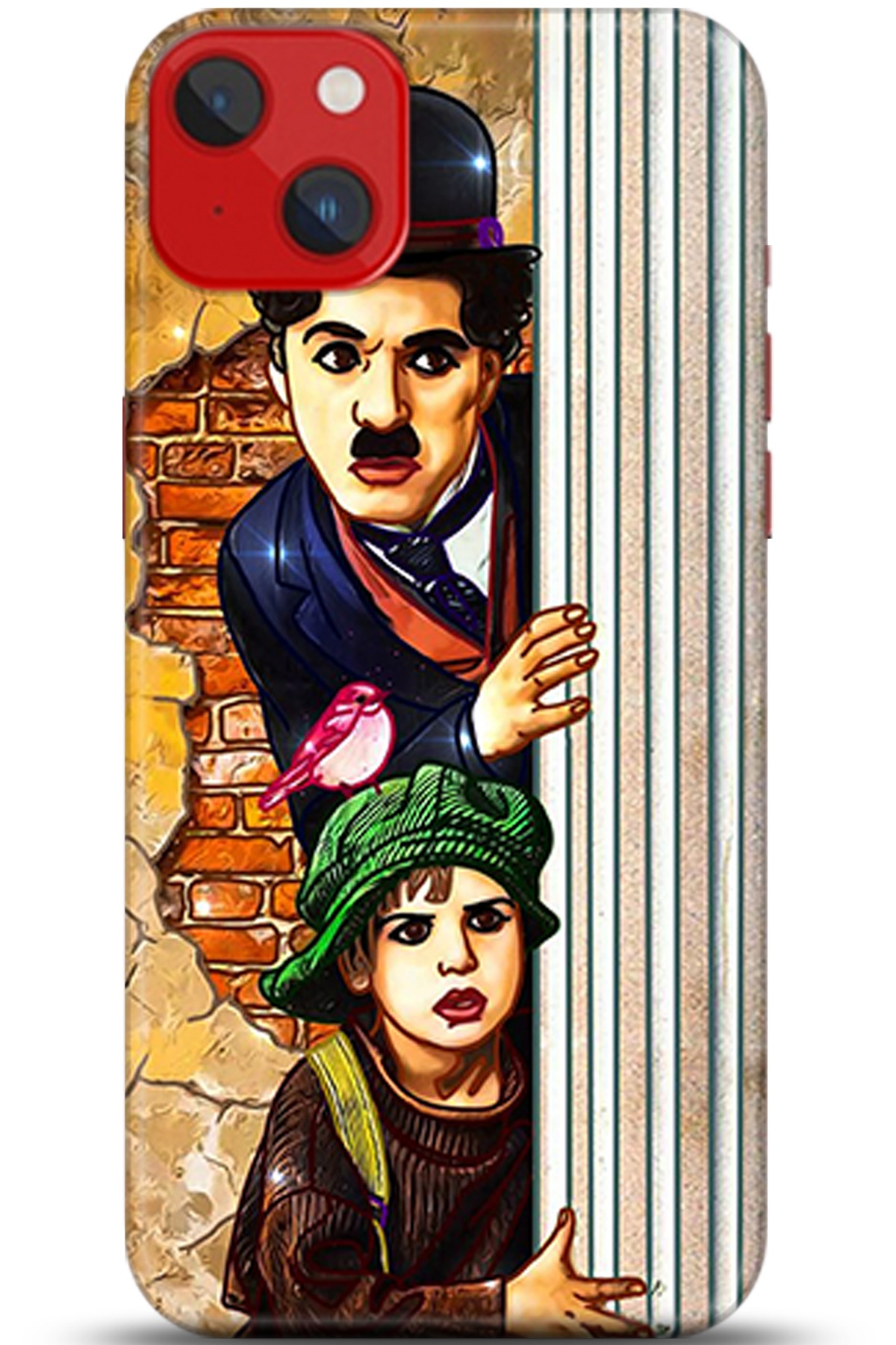 Apple iPhone 14 Plus Uyumlu Kılıf HD Baskılı Kılıf - Followed Institution 5348