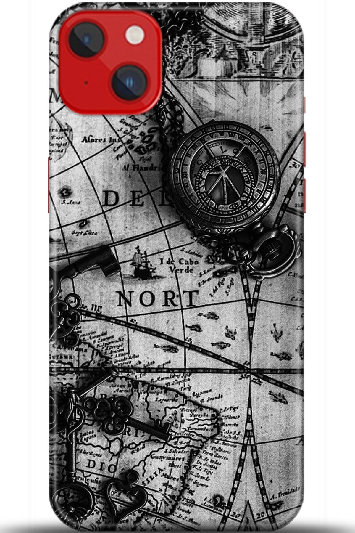 Apple iPhone 14 Plus Uyumlu Kılıf HD Baskılı Kılıf - Followed Institution 5381