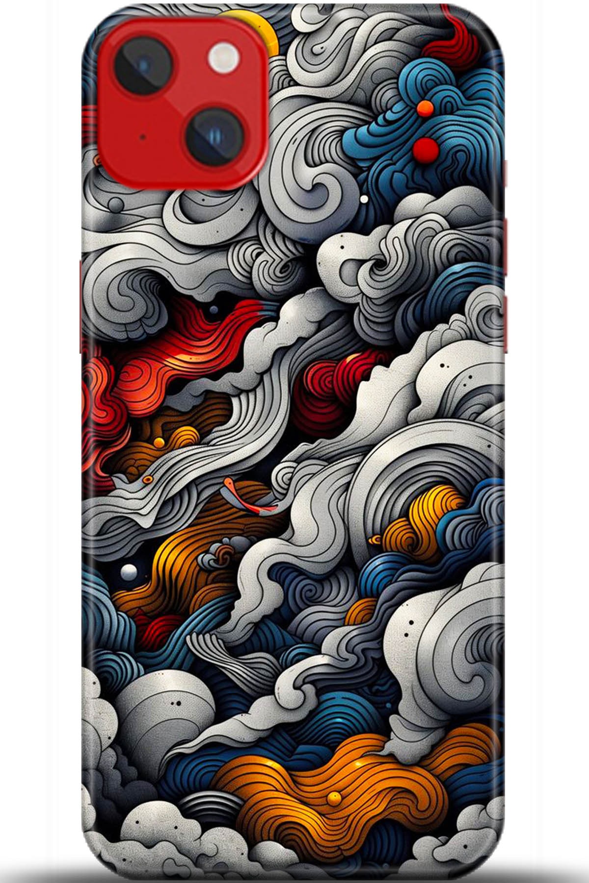 Apple iPhone 14 Plus Uyumlu Kılıf HD Baskılı Kılıf - Followed Institution 5436